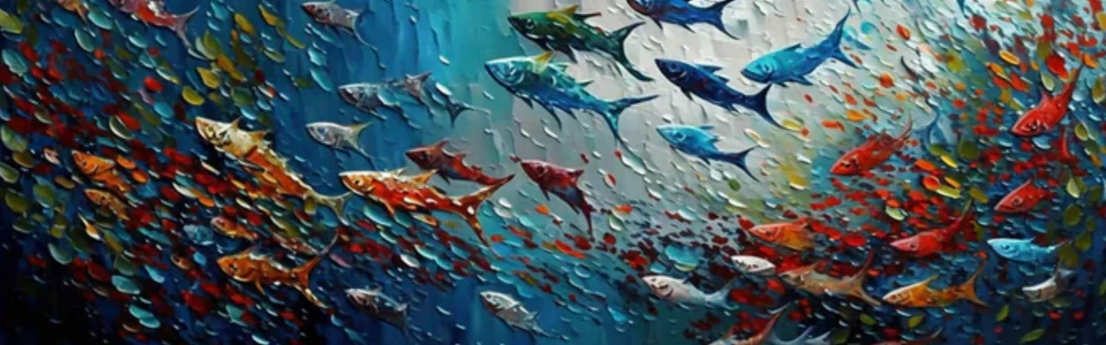 Abstract Animal Art Texture Painting