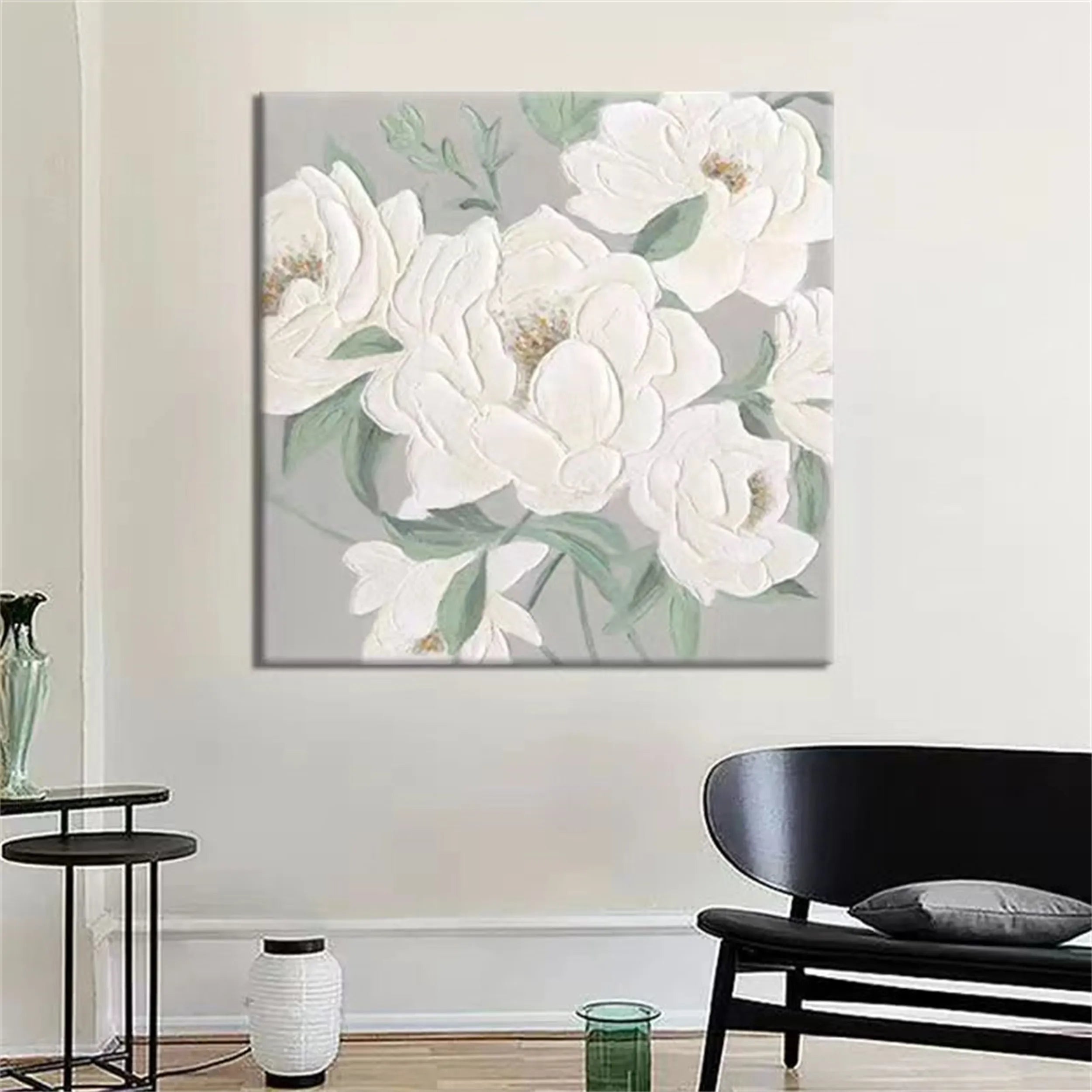 Colorful Tree And Flower Painting #TF039