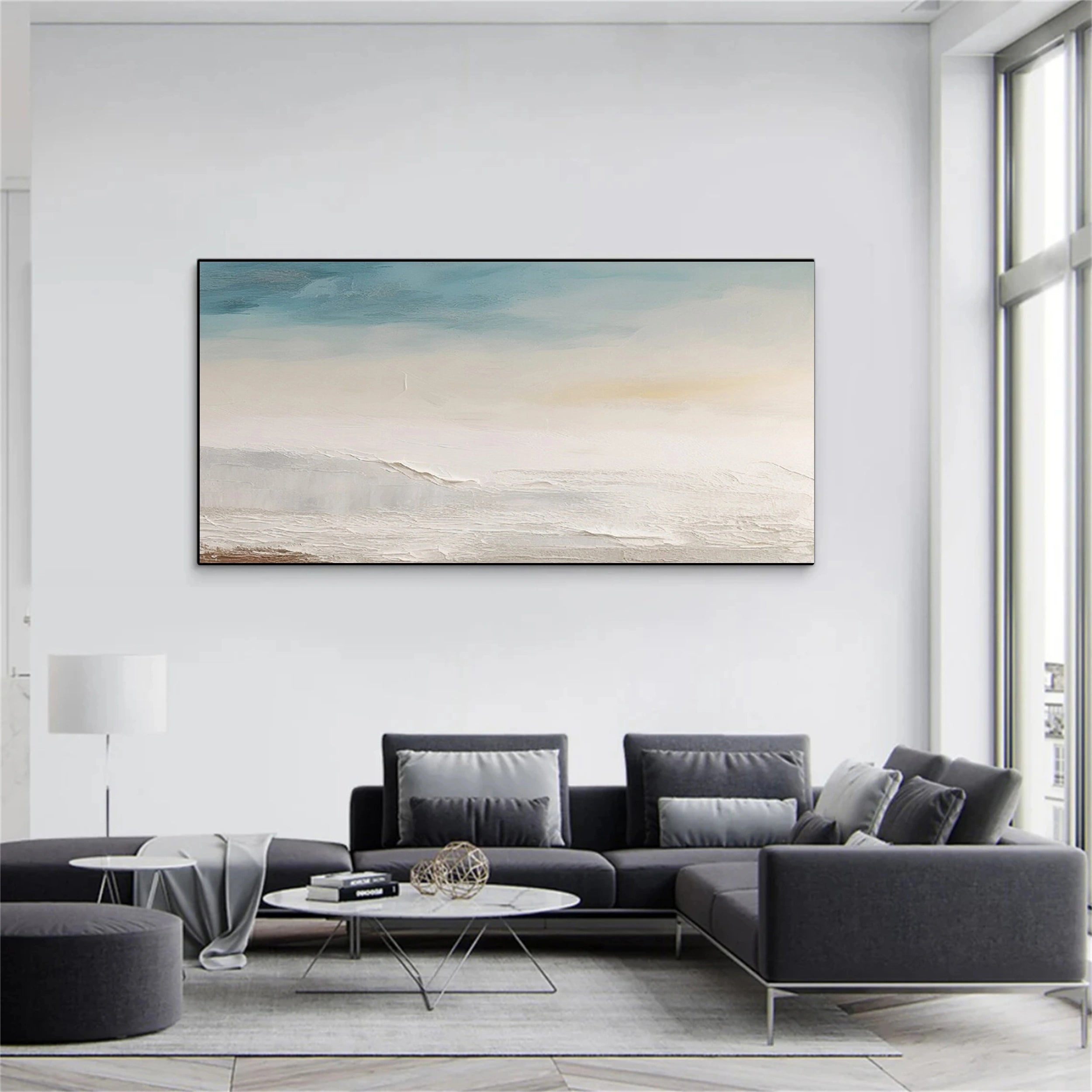 Sky And Ocean Painting #SO065
