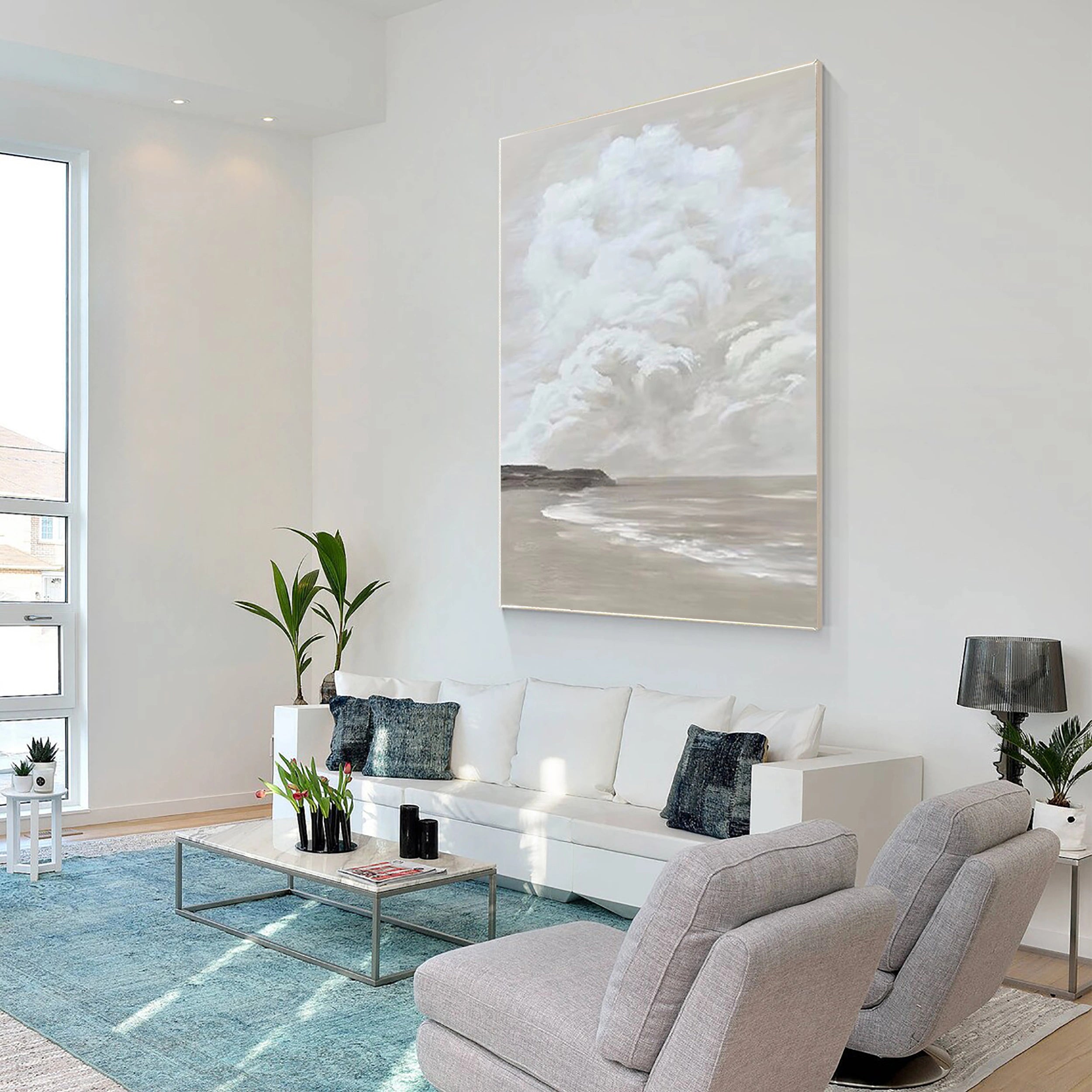 Sky and Ocean painting #SO051