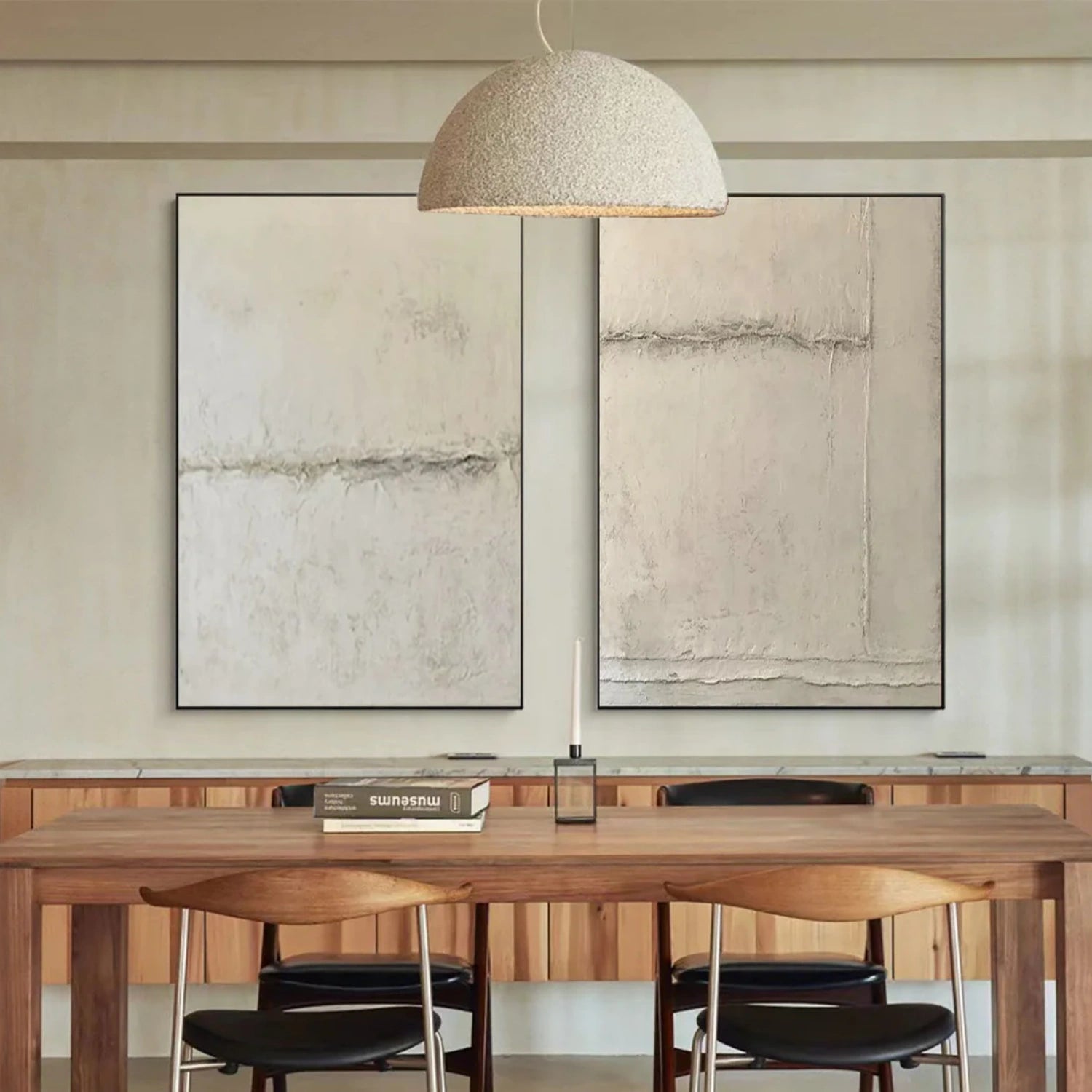 Abstract Texture Wall Art Set of 2 #AW061
