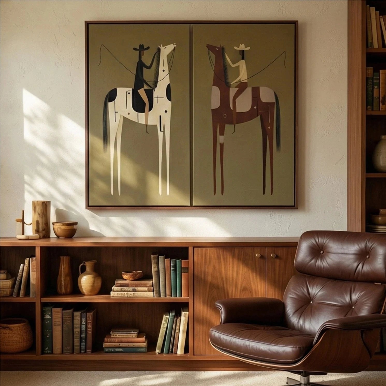 Vintage Americana Art Set of 2 #VA017