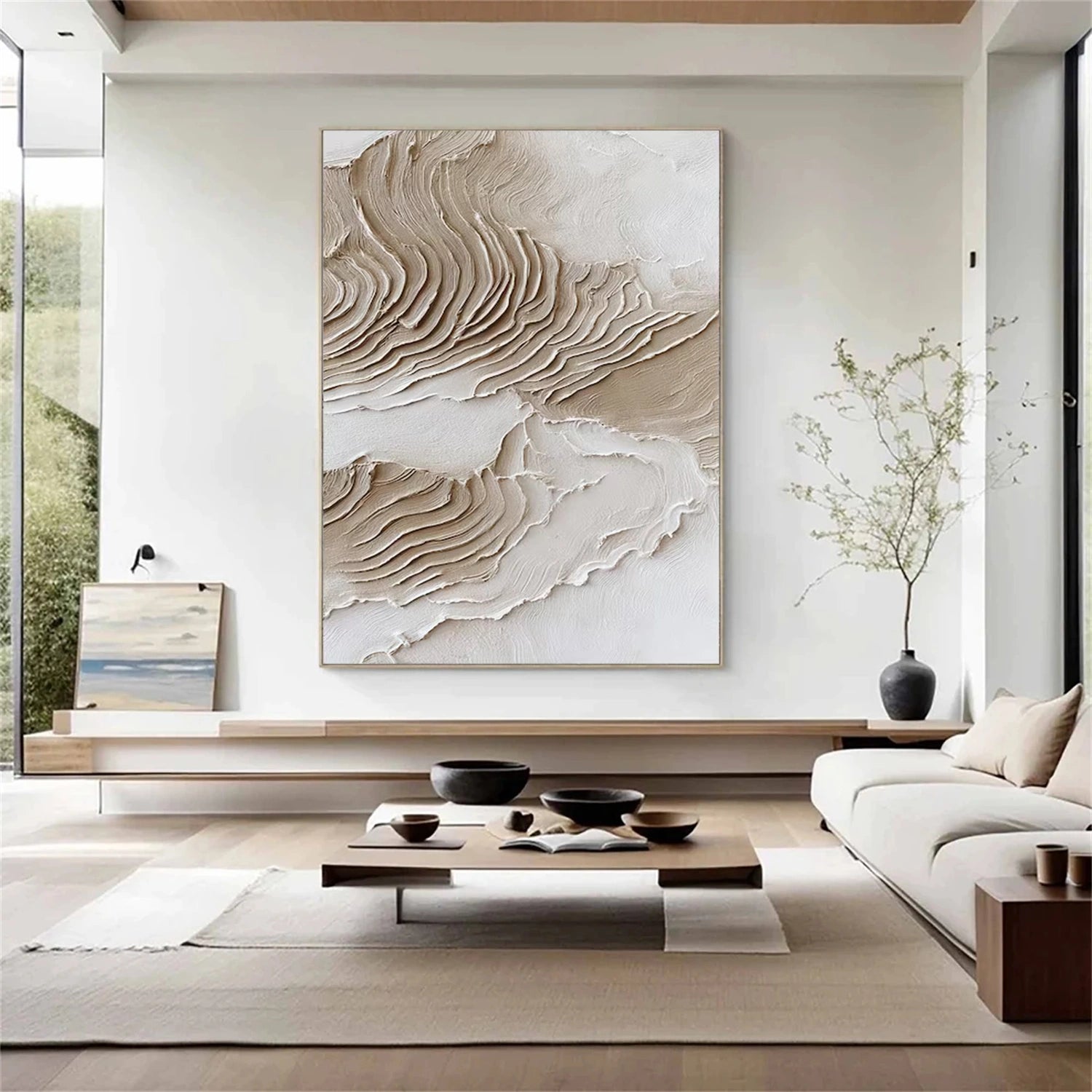 Textured Minimalist Wall Art #WT221