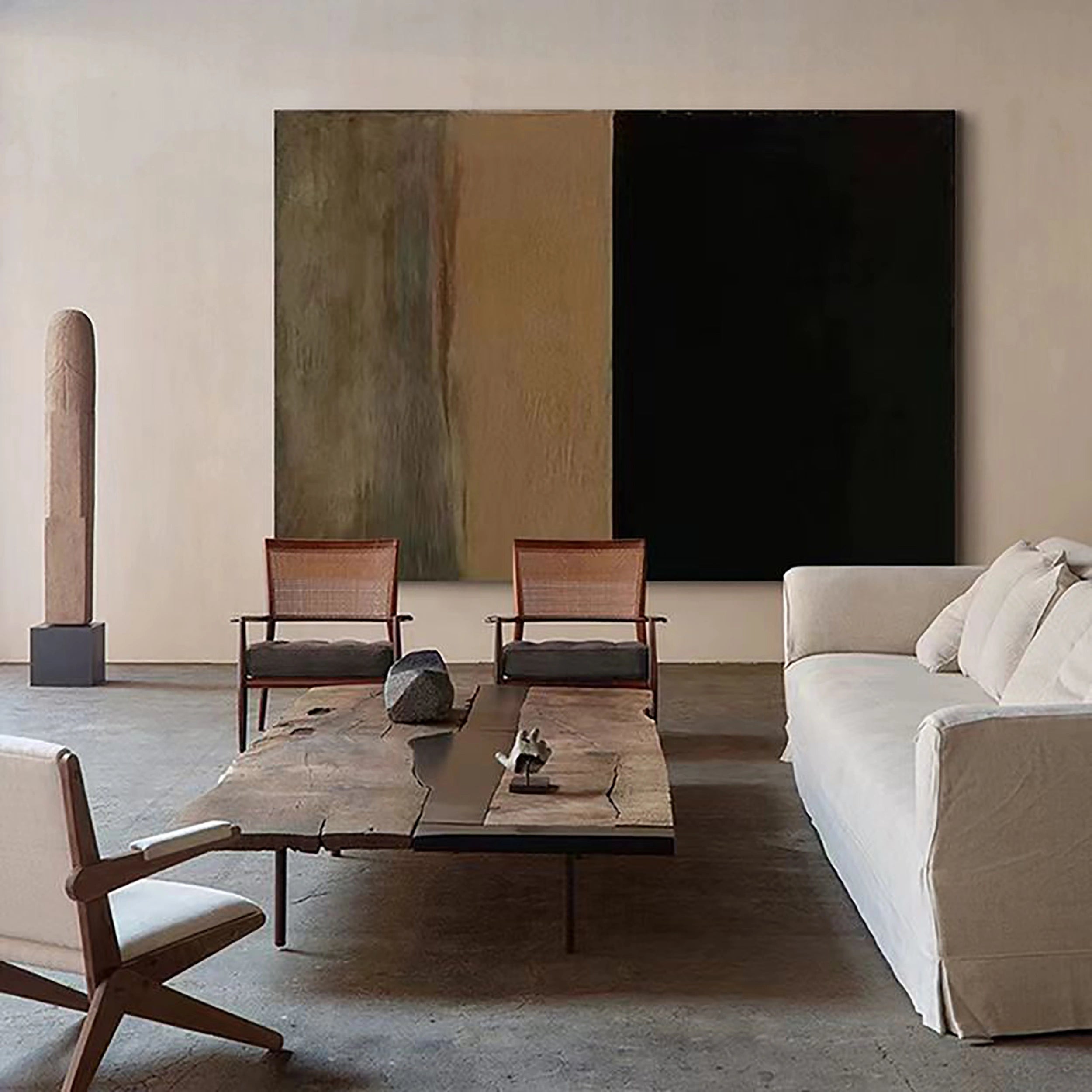 Wabi Sabi Abstract Wall Art #WA095