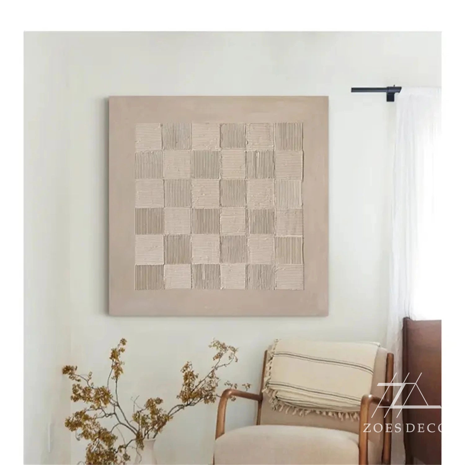 Wabi Sabi Abstract Wall Art #WA162