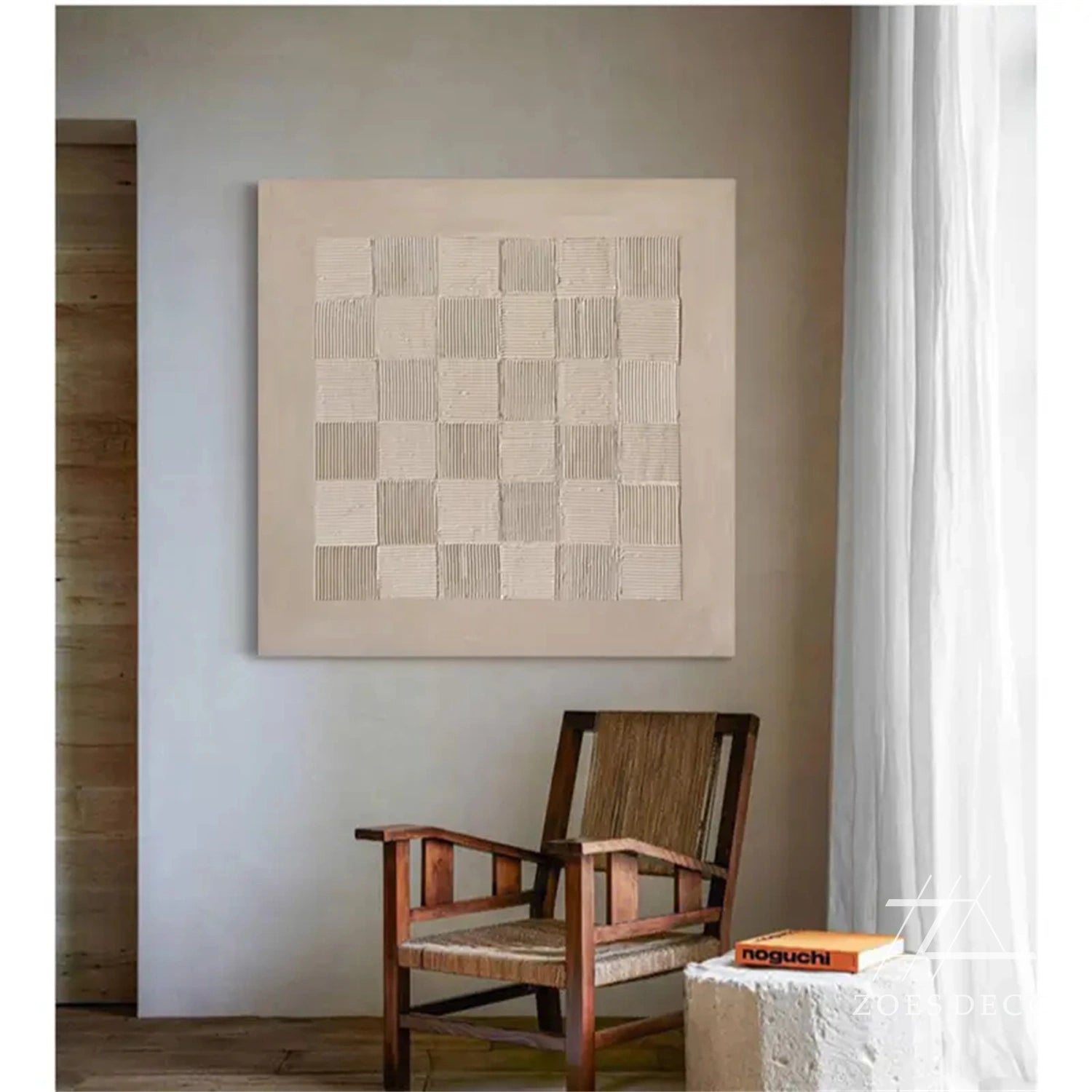 Wabi Sabi Abstract Wall Art #WA162