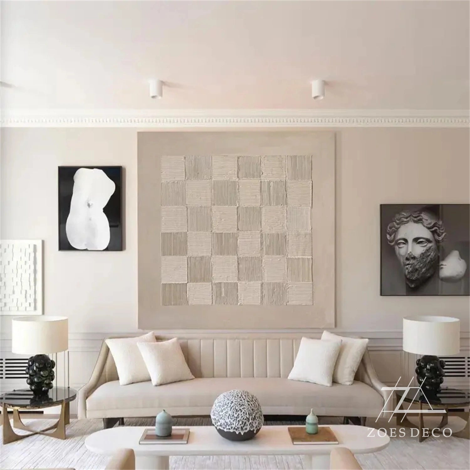 Wabi Sabi Abstract Wall Art #WA162