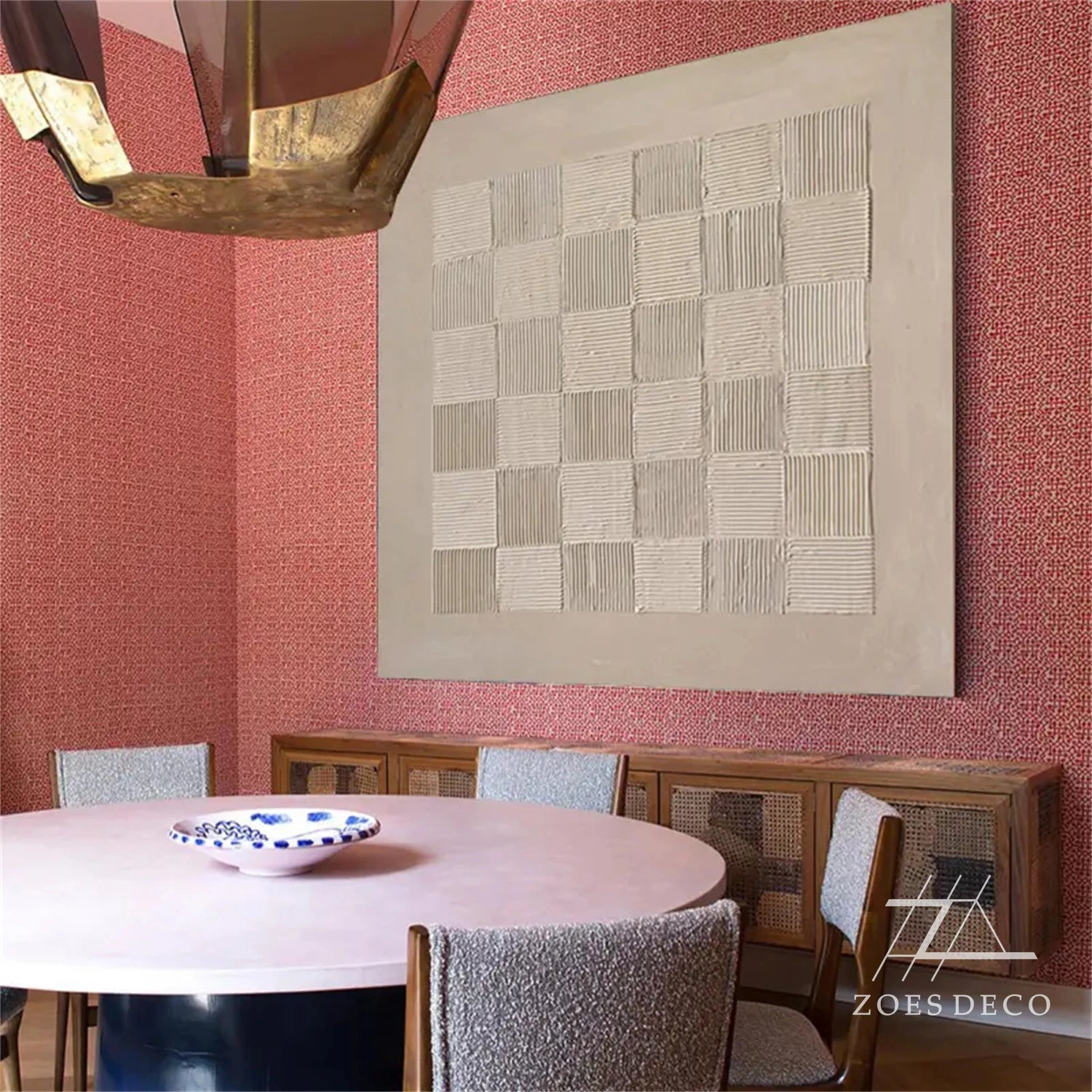 Wabi Sabi Abstract Wall Art #WA162