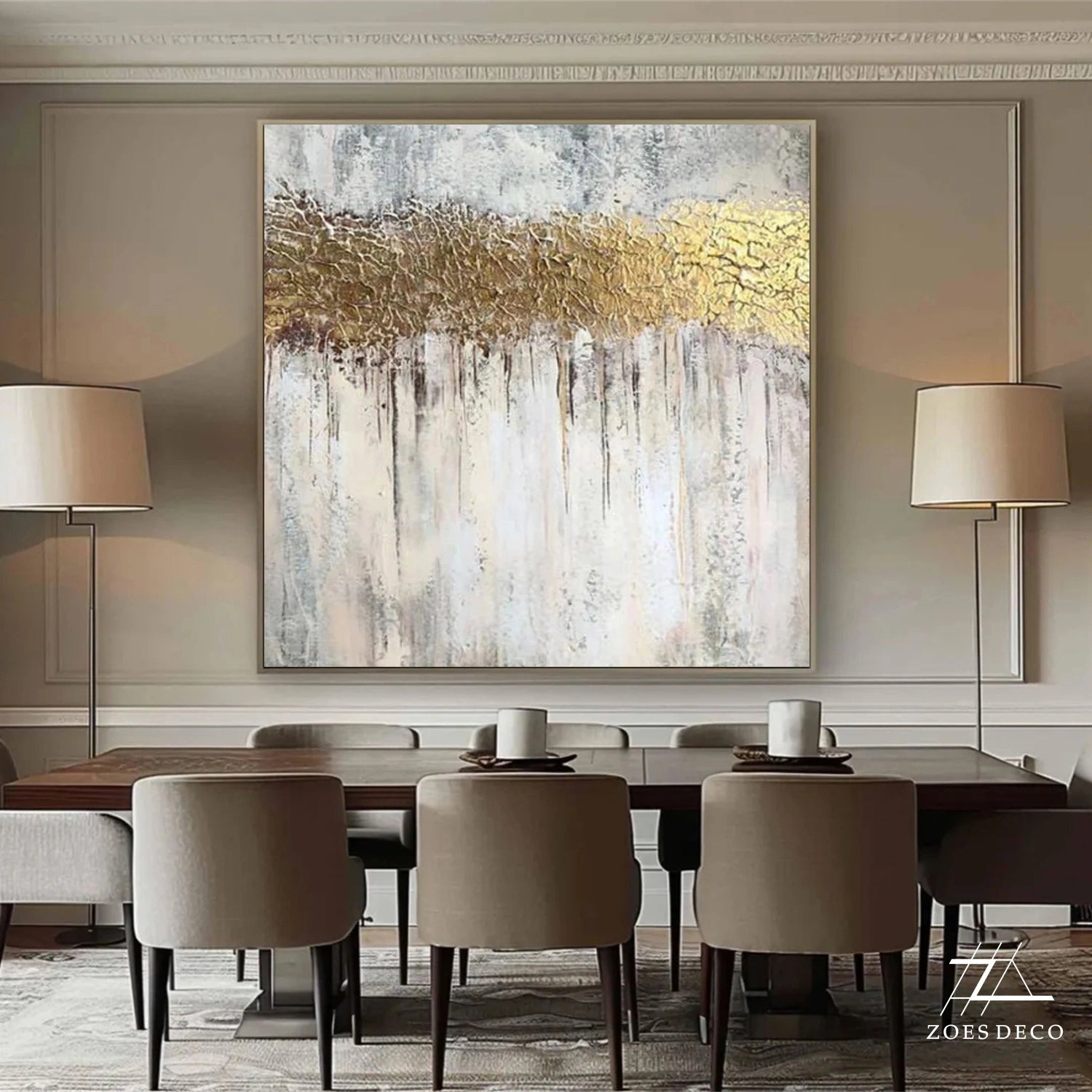 Abstract Texture Wall Art #AW043