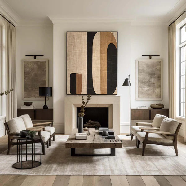 Wabi Sabi Abstract Wall Art #WA048