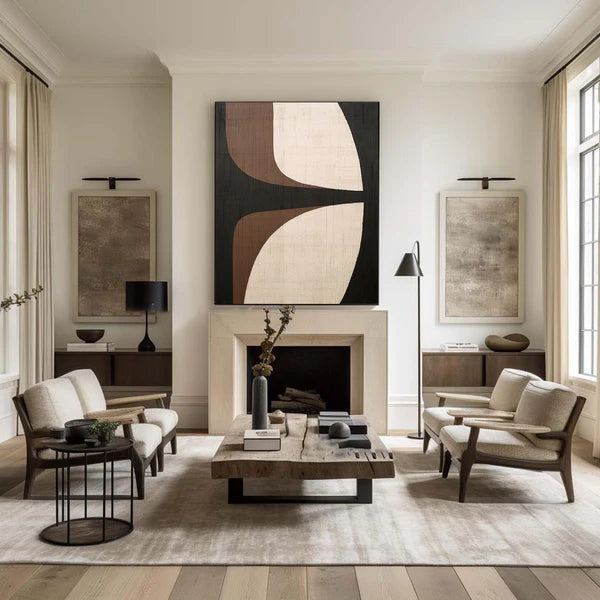 Wabi Sabi Abstract Wall Art #WA041