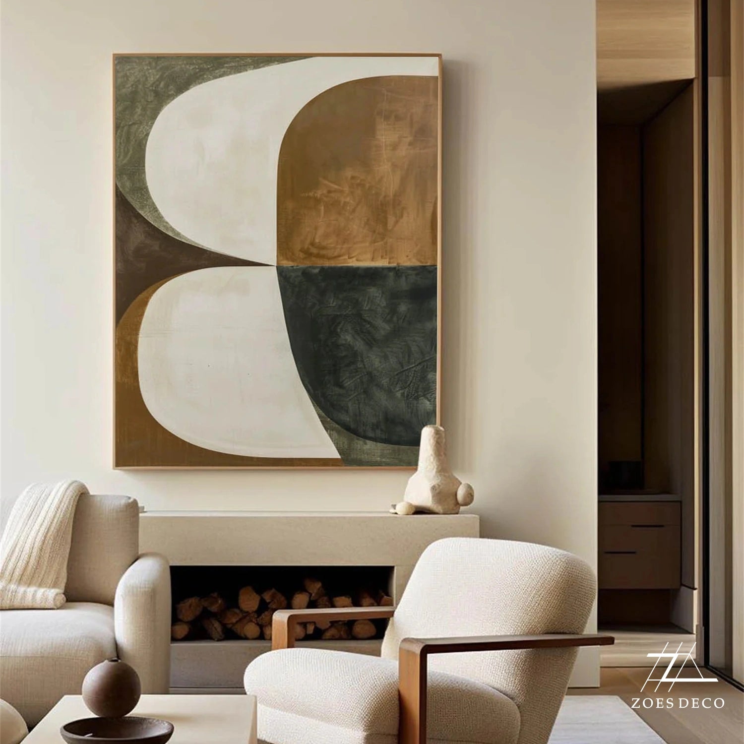 Abstract Texture Wall Art #AW039