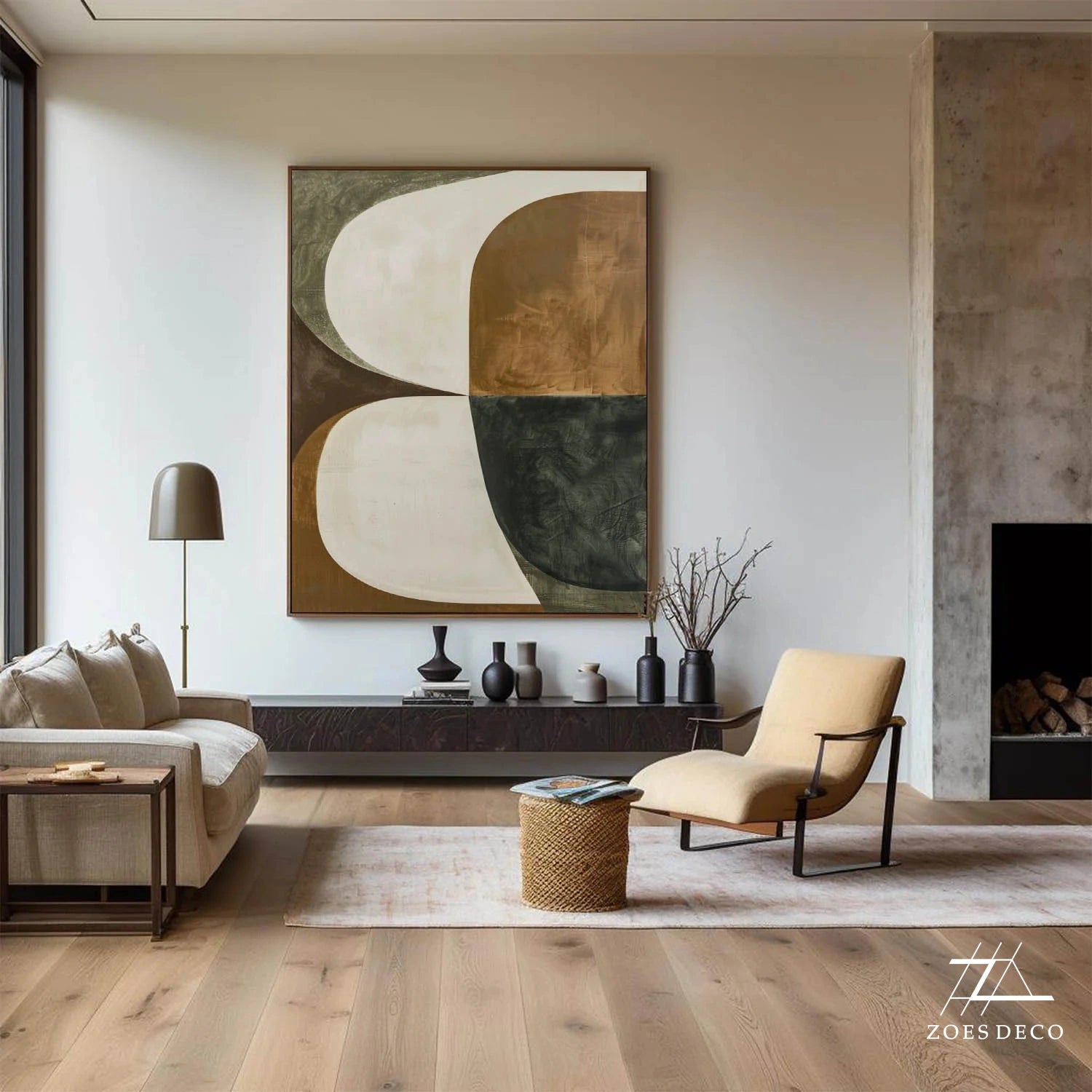 Abstract Texture Wall Art #AW039