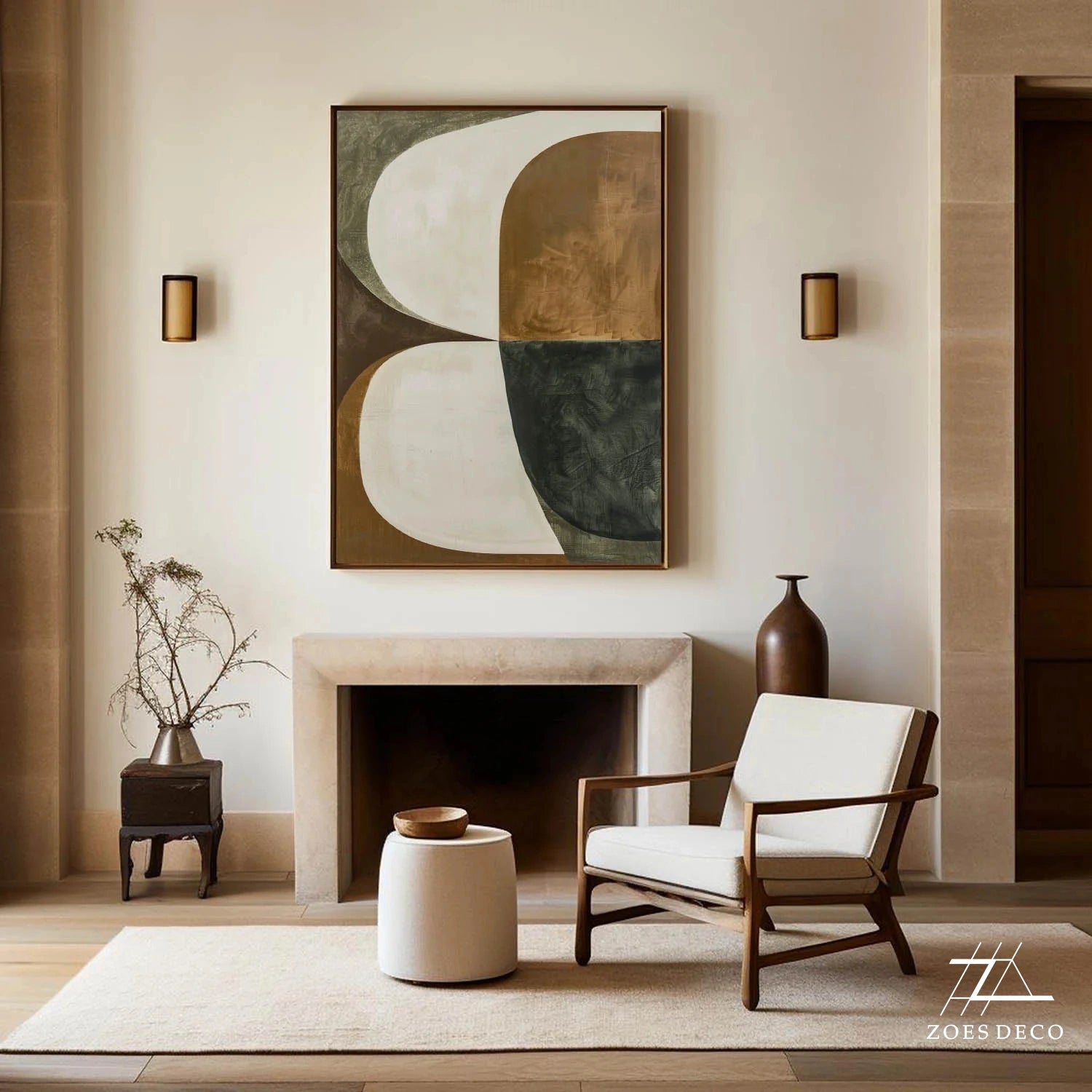 Abstract Texture Wall Art #AW039