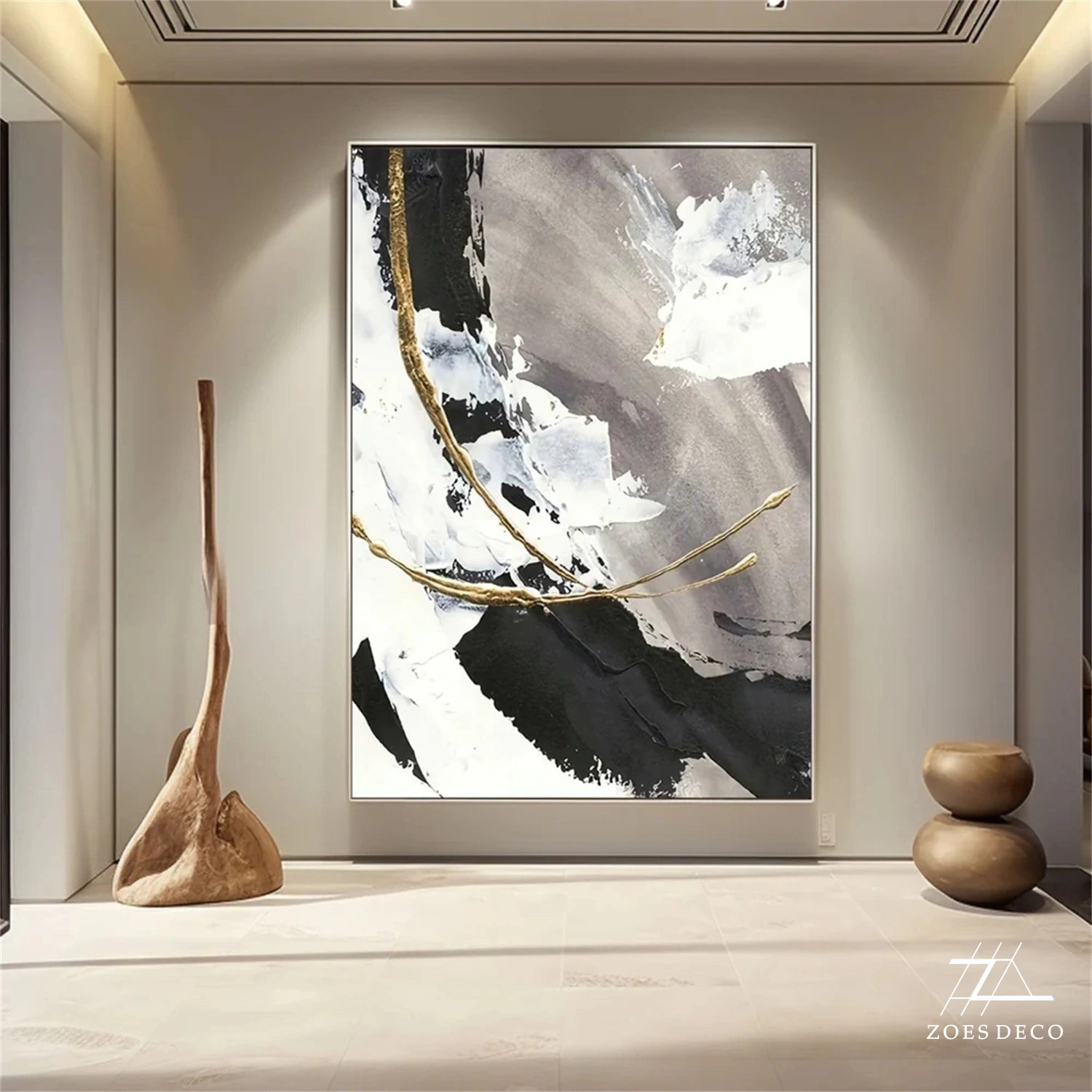 Abstract Texture Wall Art #AW040