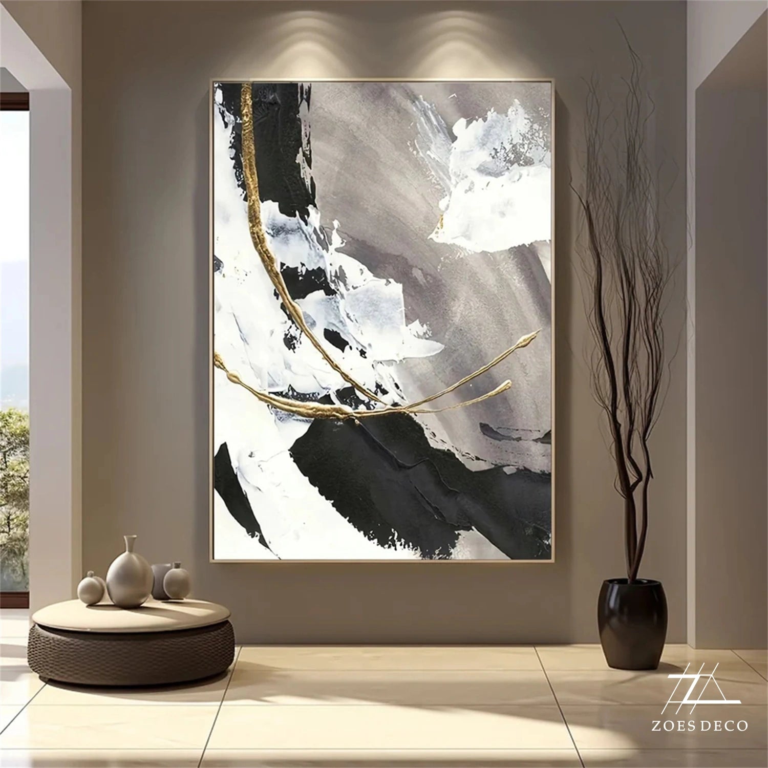 Abstract Texture Wall Art #AW040