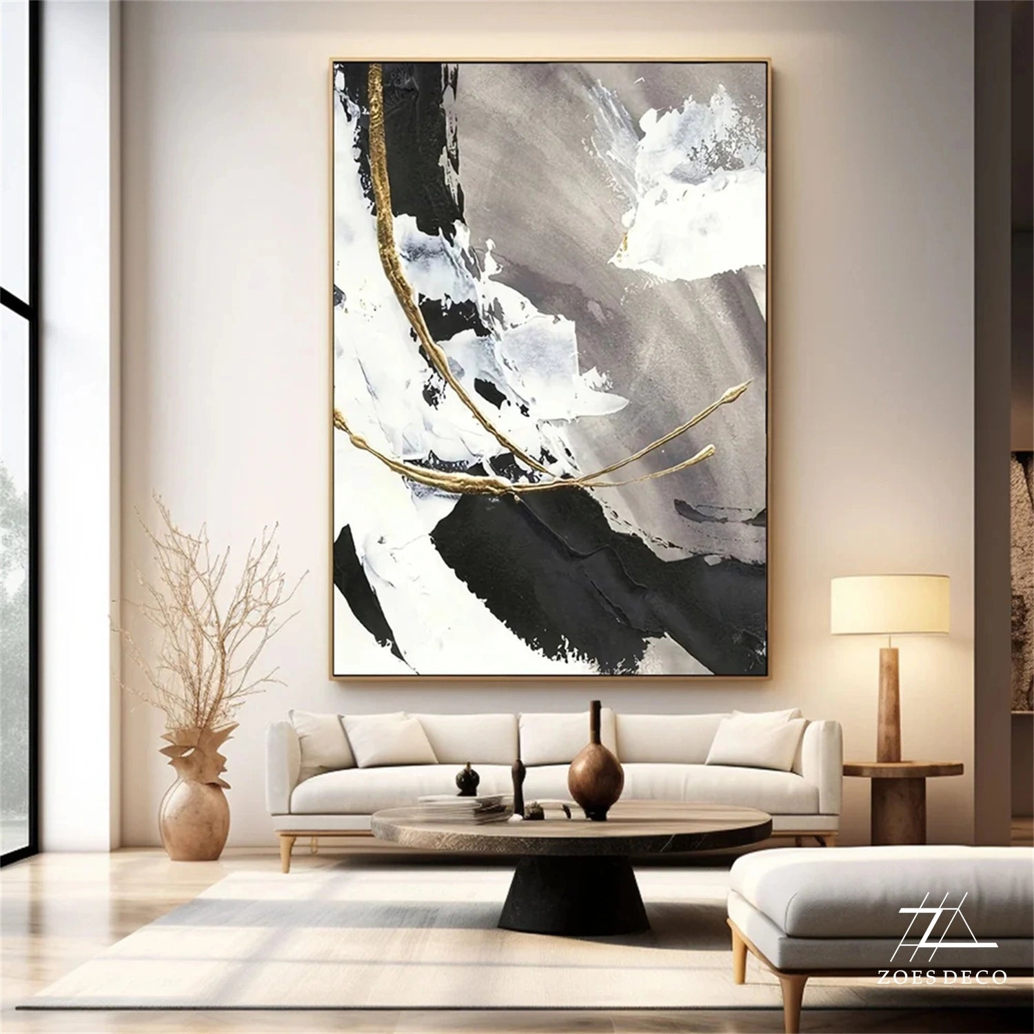 Abstract Texture Wall Art #AW040