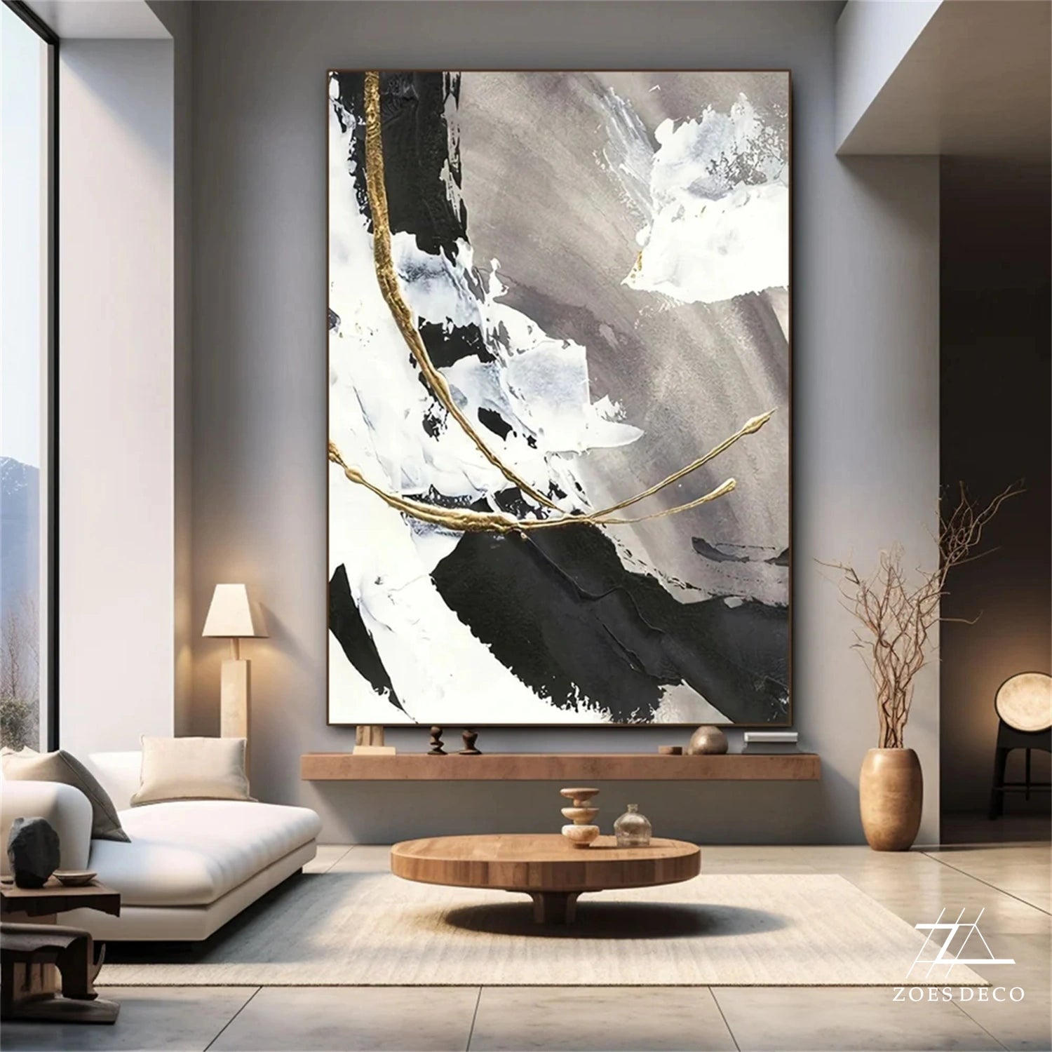 Abstract Texture Wall Art #AW040