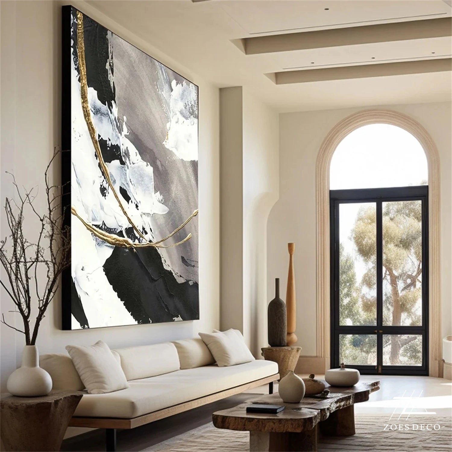 Abstract Texture Wall Art #AW040