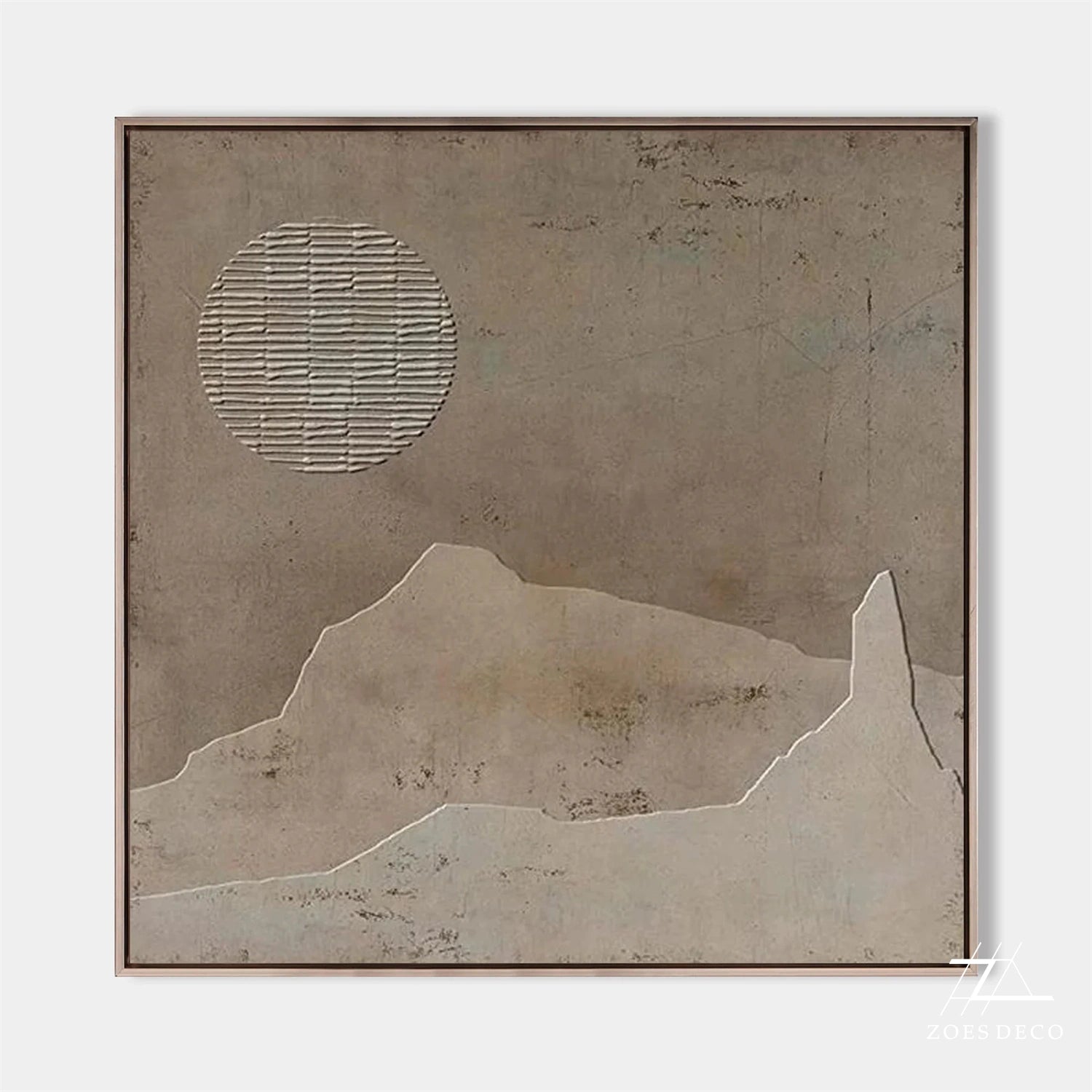 Wabi Sabi Abstract Wall Art #WA156