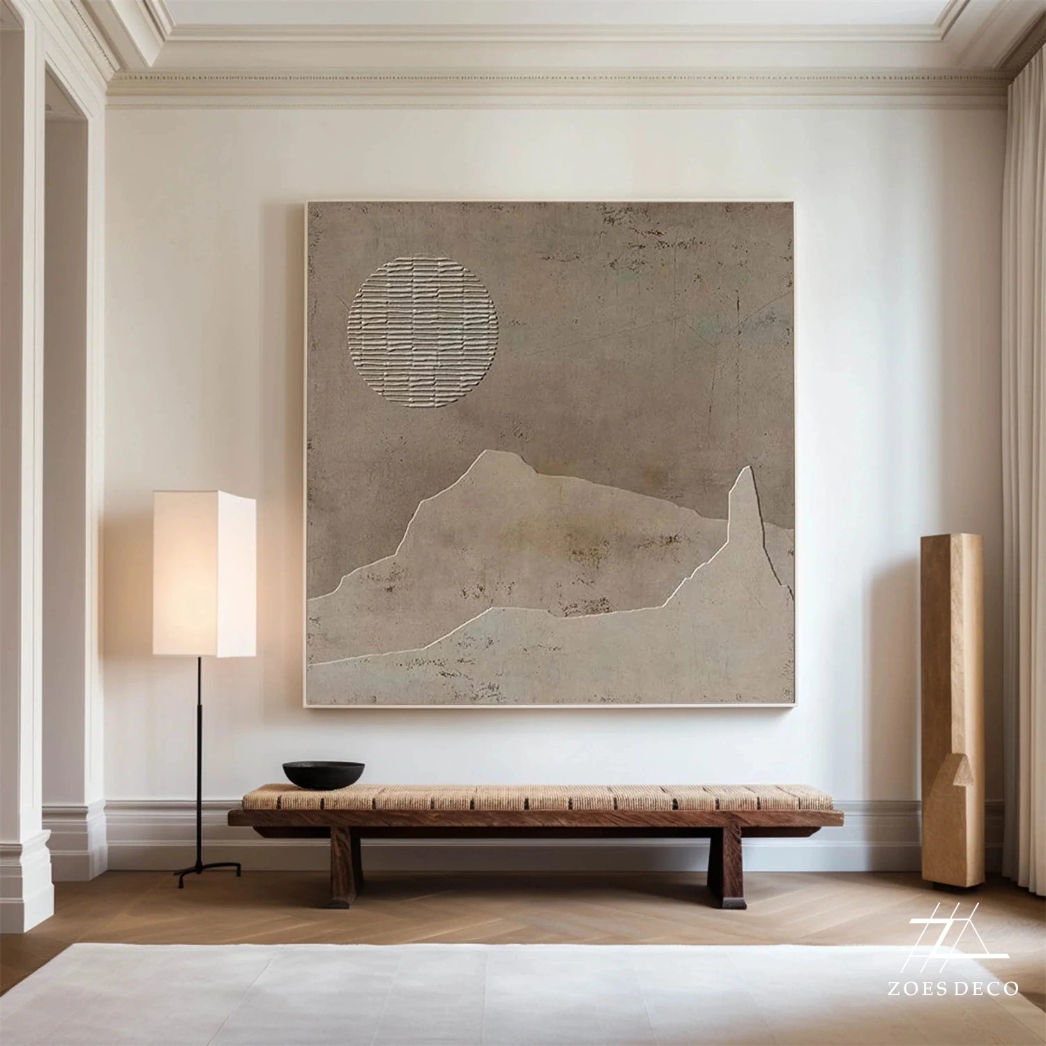 Wabi Sabi Abstract Wall Art #WA156