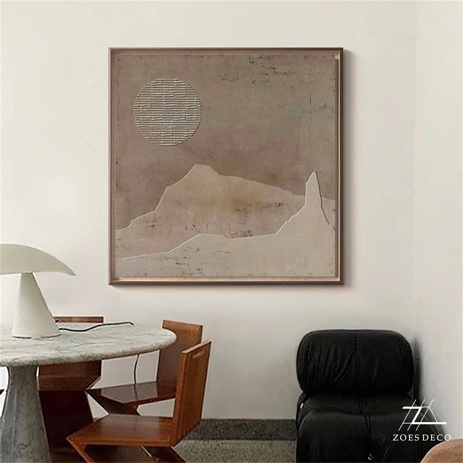 Wabi Sabi Abstract Wall Art #WA156