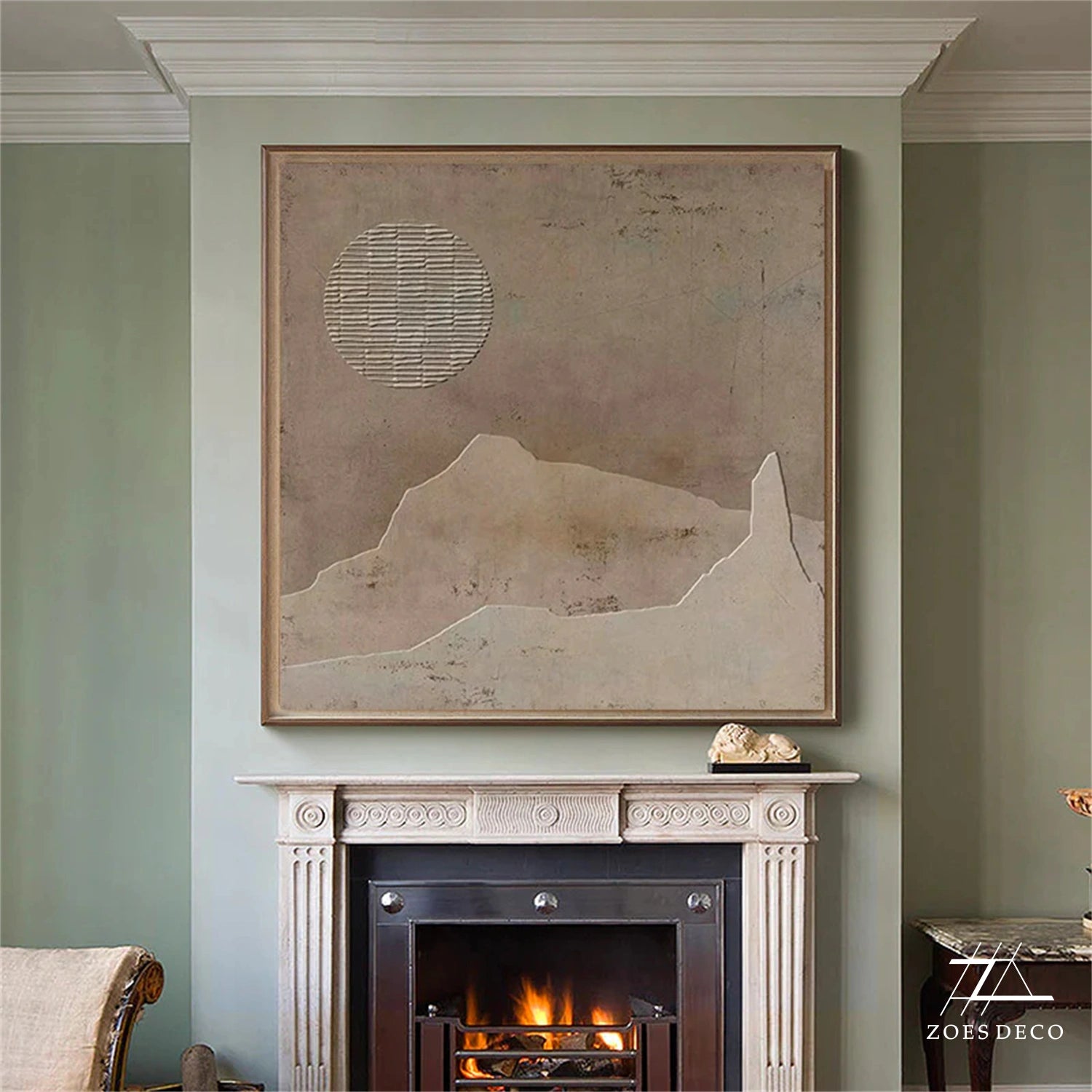 Wabi Sabi Abstract Wall Art #WA156