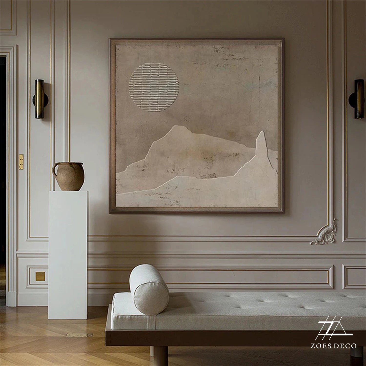 Wabi Sabi Abstract Wall Art #WA156