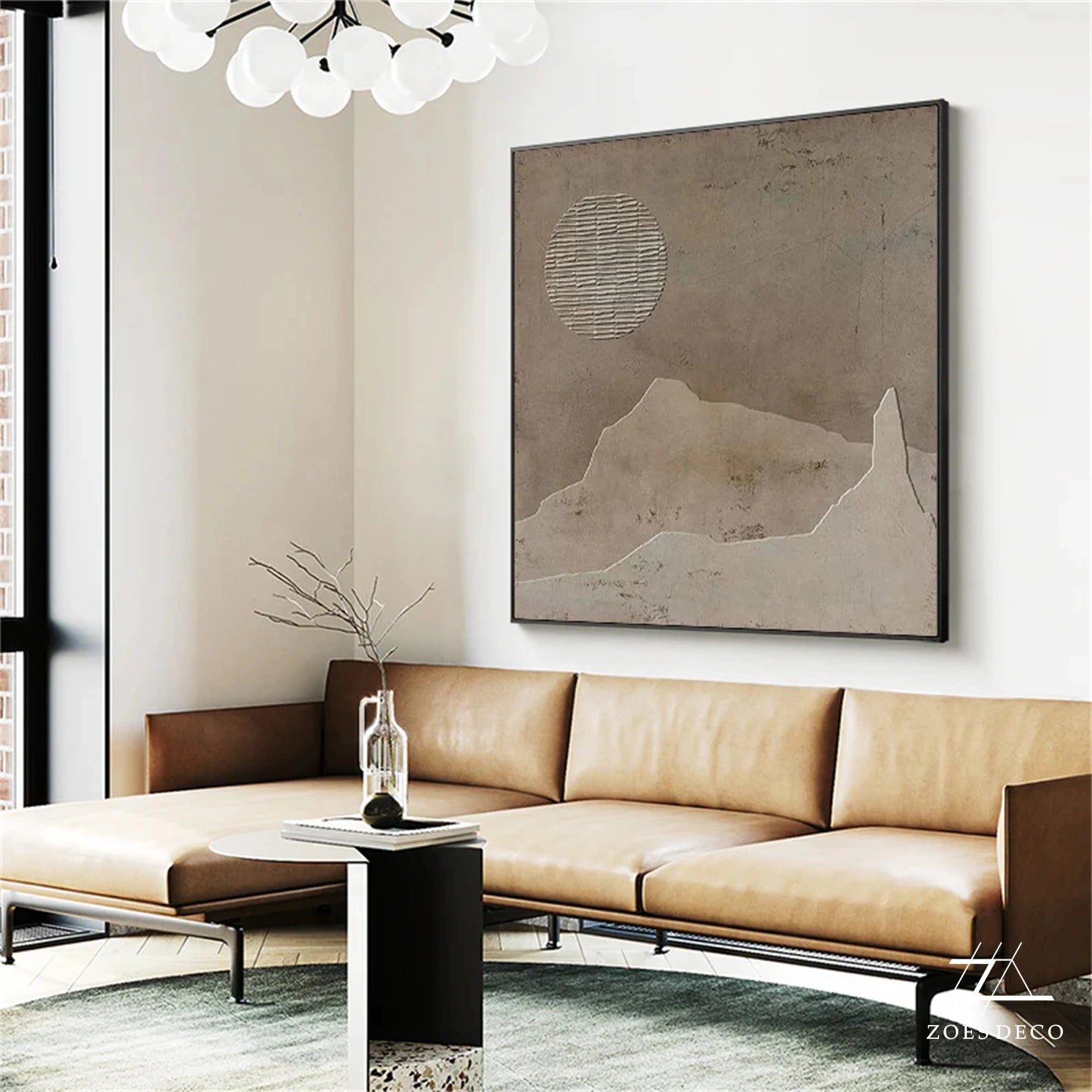 Wabi Sabi Abstract Wall Art #WA156