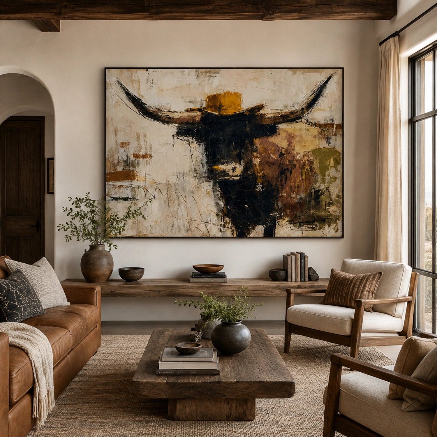 Abstract Animal Art Wall Art #AT093