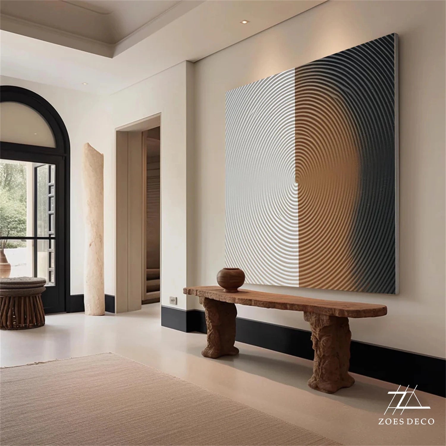 Wabi Sabi Abstract Wall Art #WA161