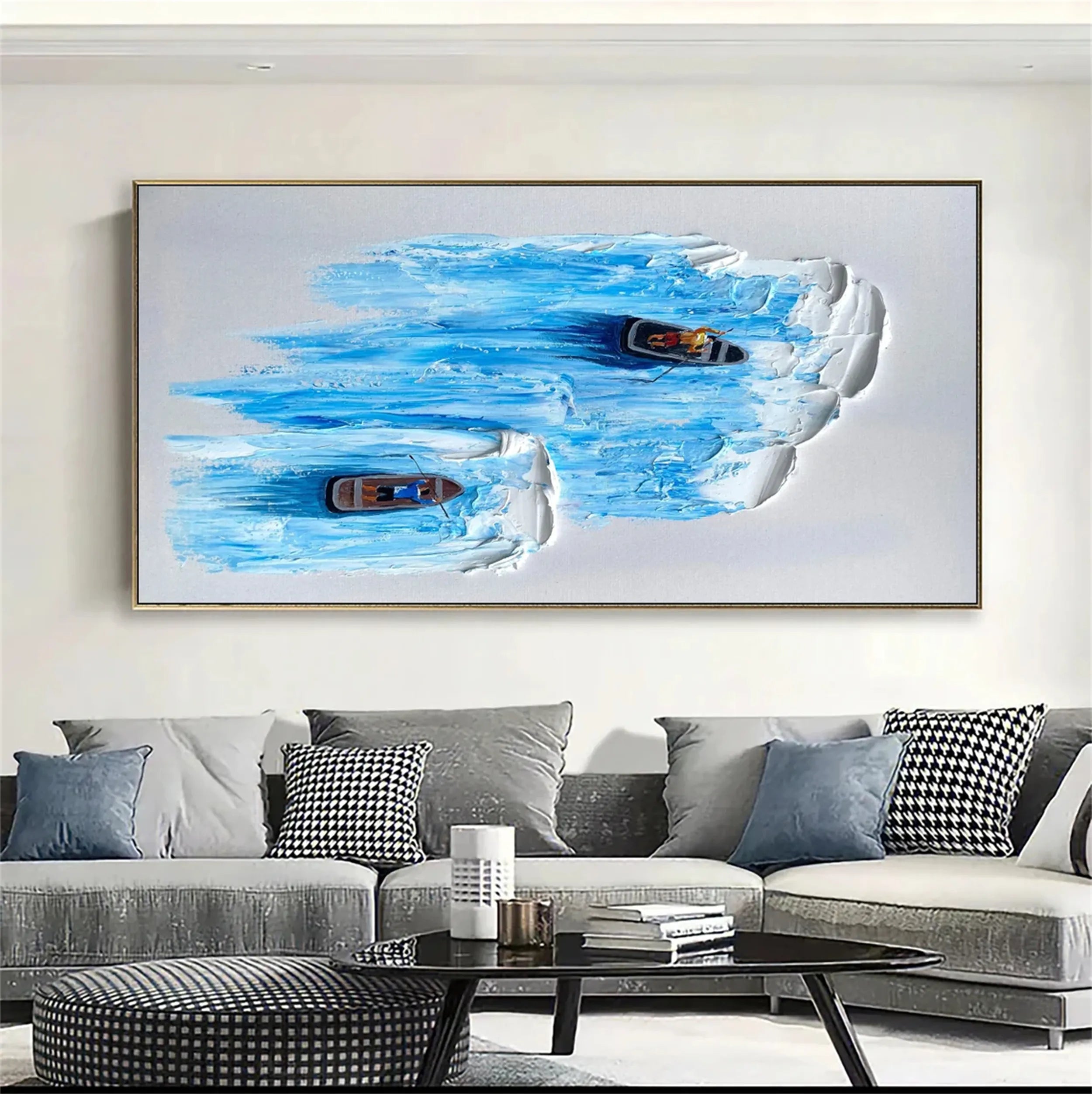 Sky And Ocean Painting #SO112