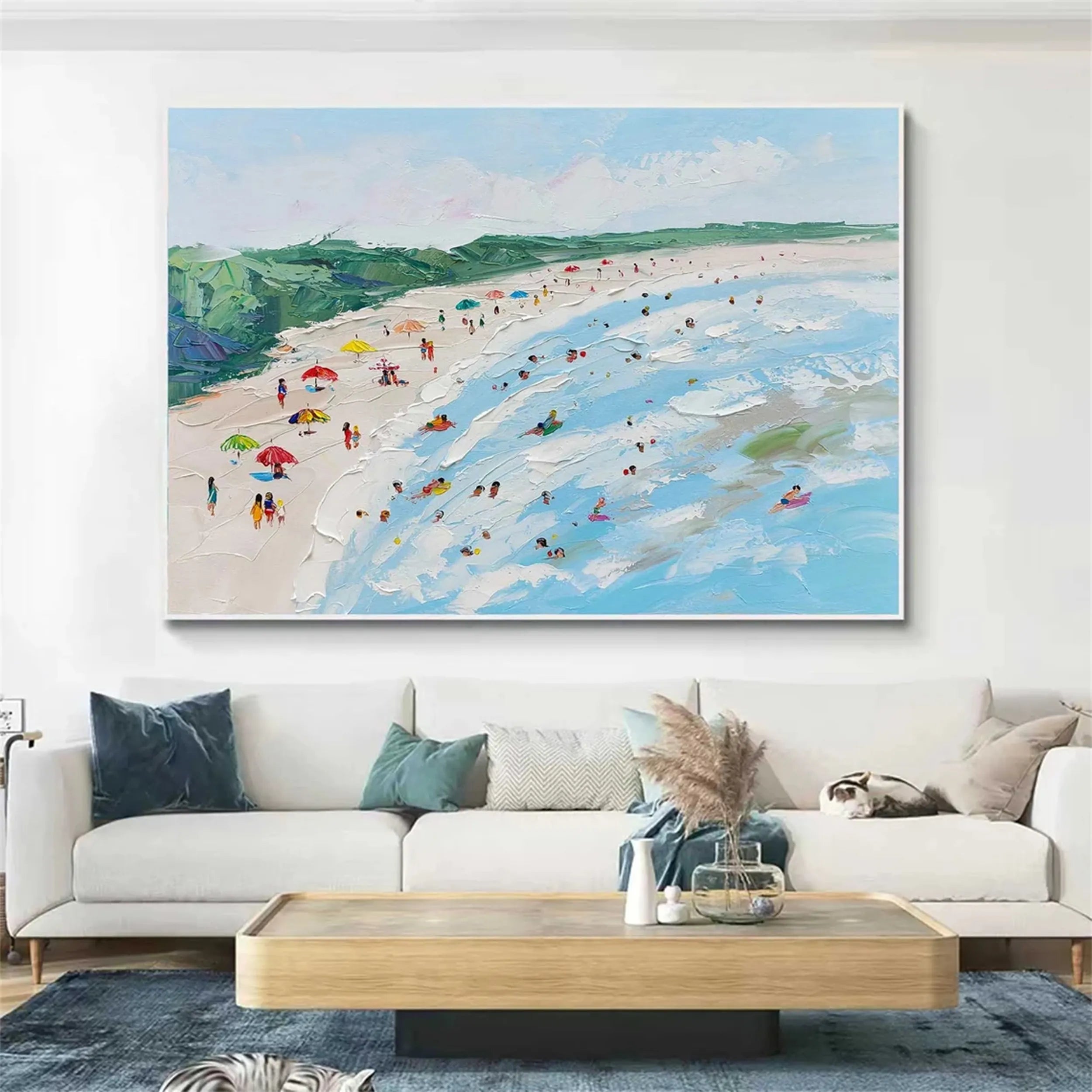 Sky And Ocean Painting #SO117