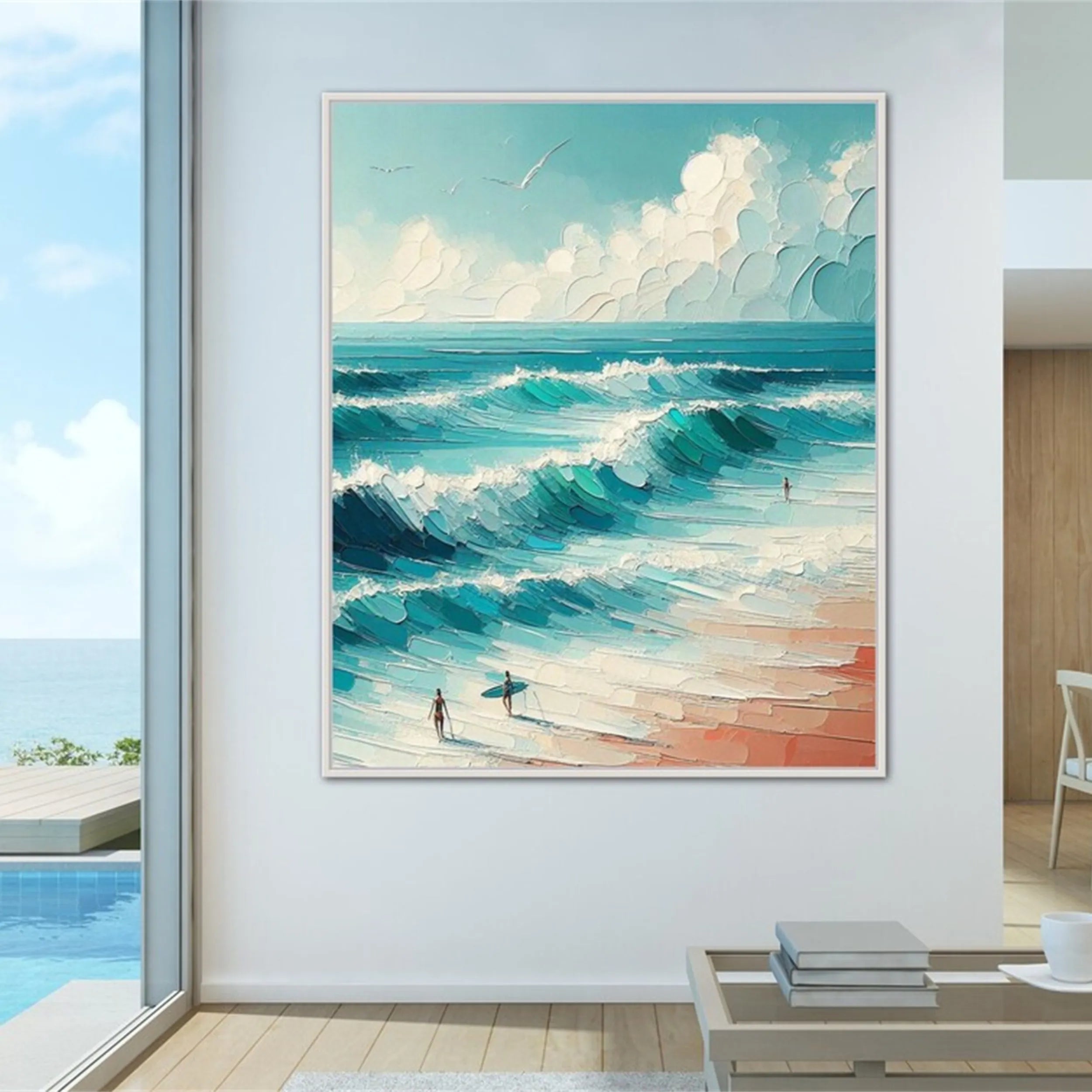 Sky and Ocean painting #SO125