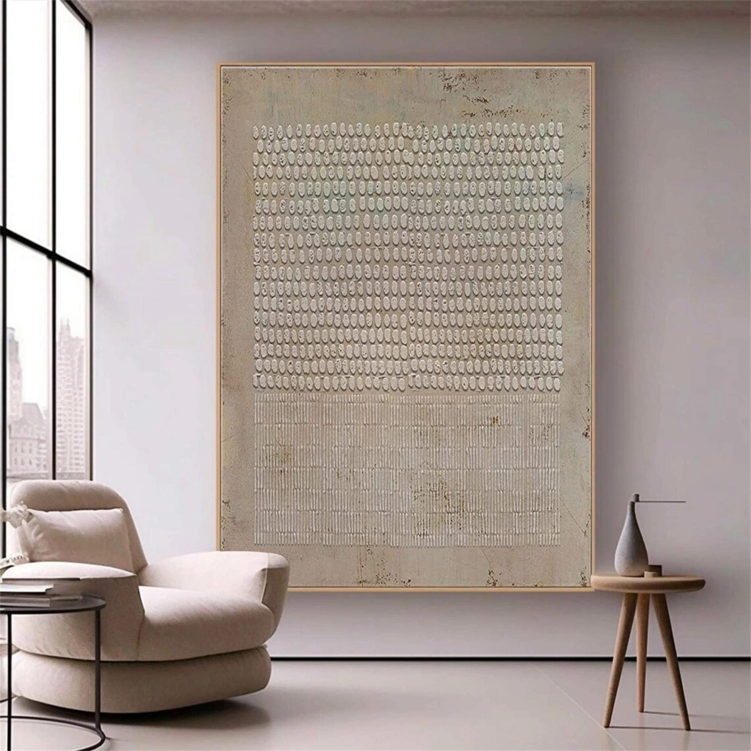 Wabi Sabi Abstract Wall Art #WA128