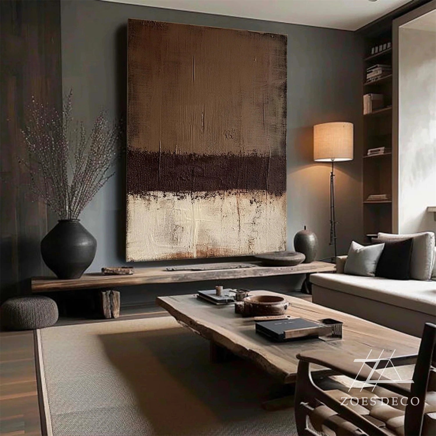 Wabi Sabi Abstract Wall Art #WA164