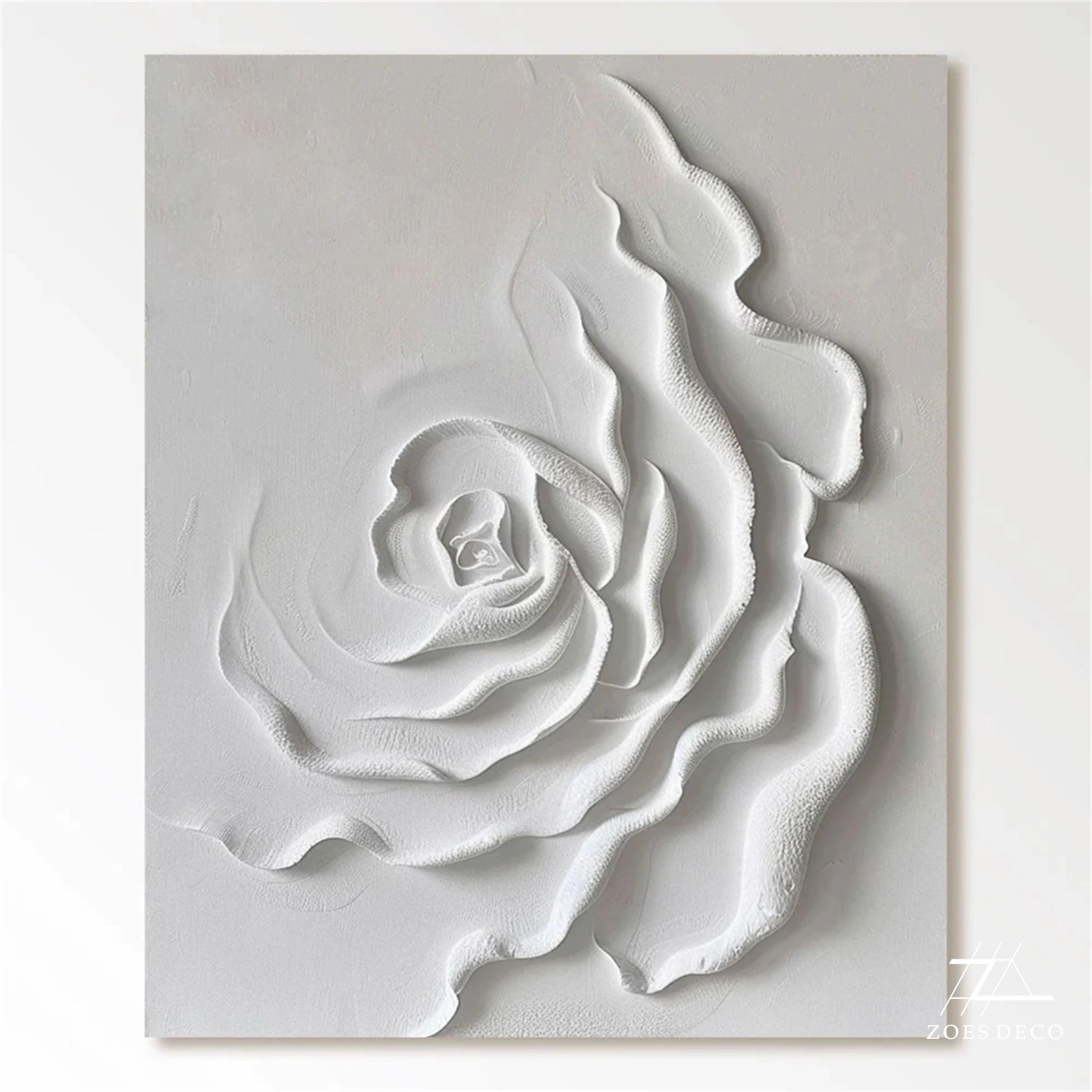 White Flower Painting #TF073