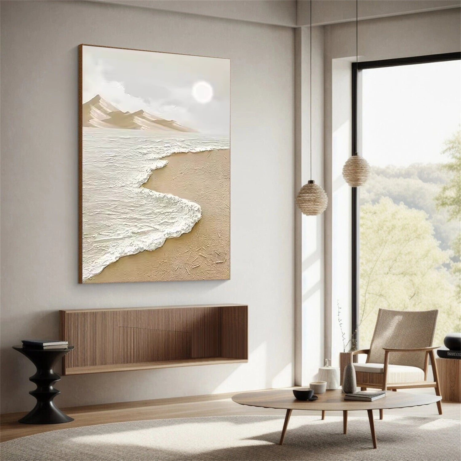 Sky and Ocean Painting #SO211