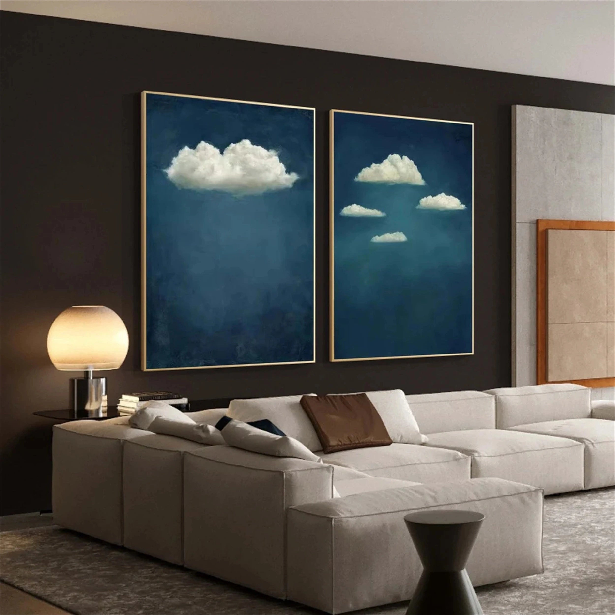 Sky And Ocean Painting Set of 2 #SO035