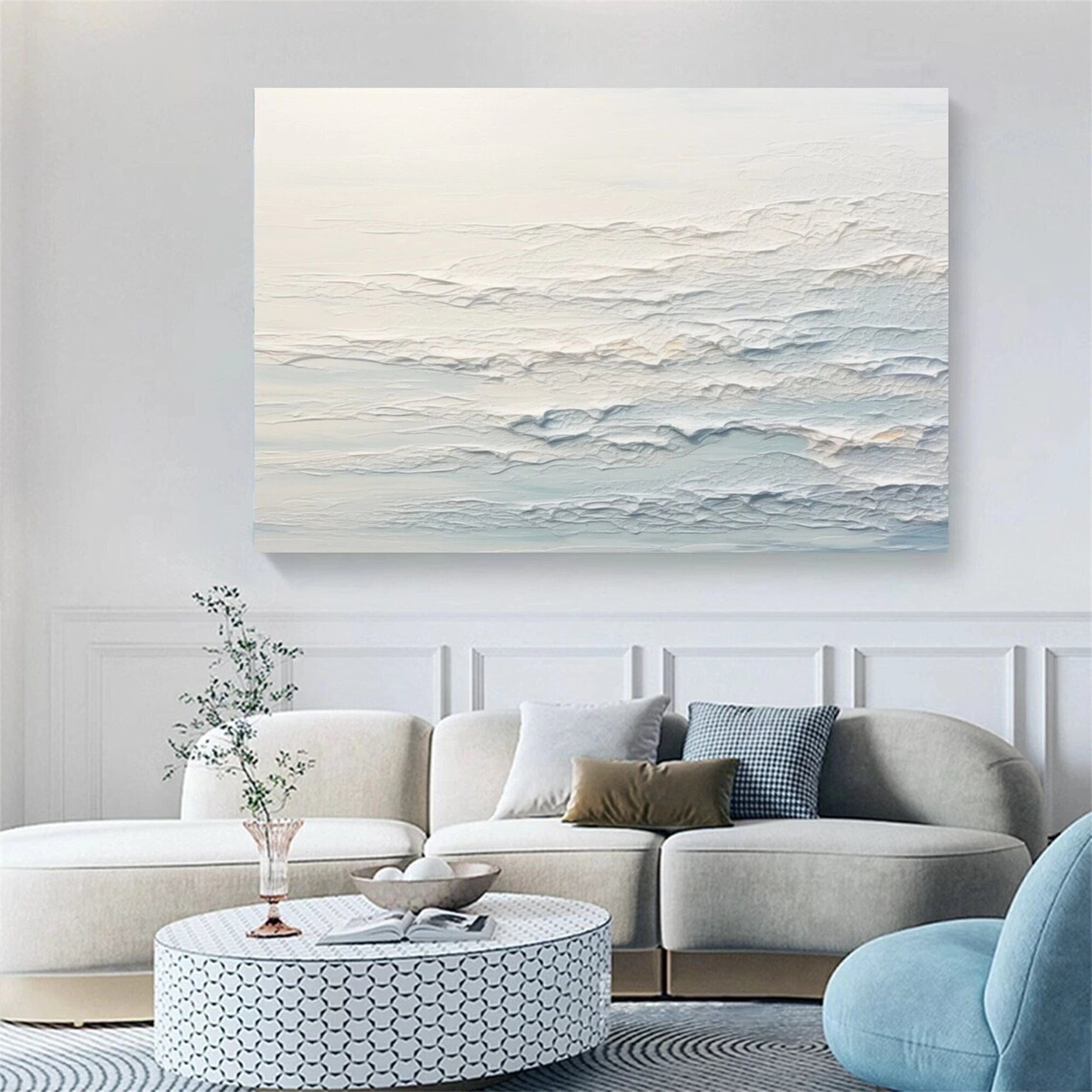 Sky And Ocean Painting #SO048