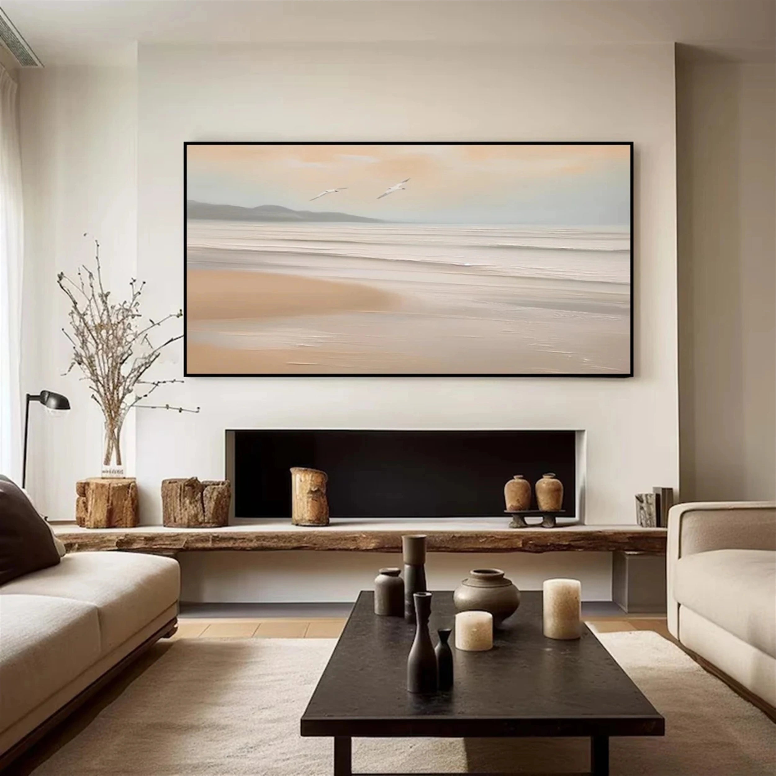 Sky And Ocean Painting #SO046