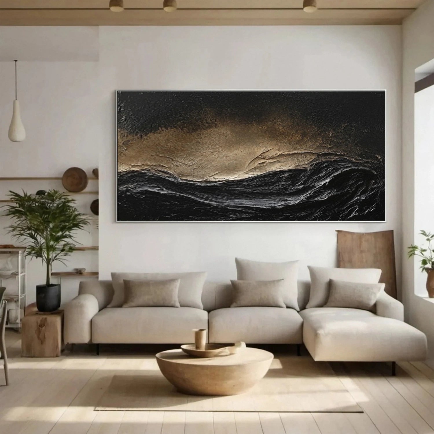 Sky And Ocean Painting #SO185