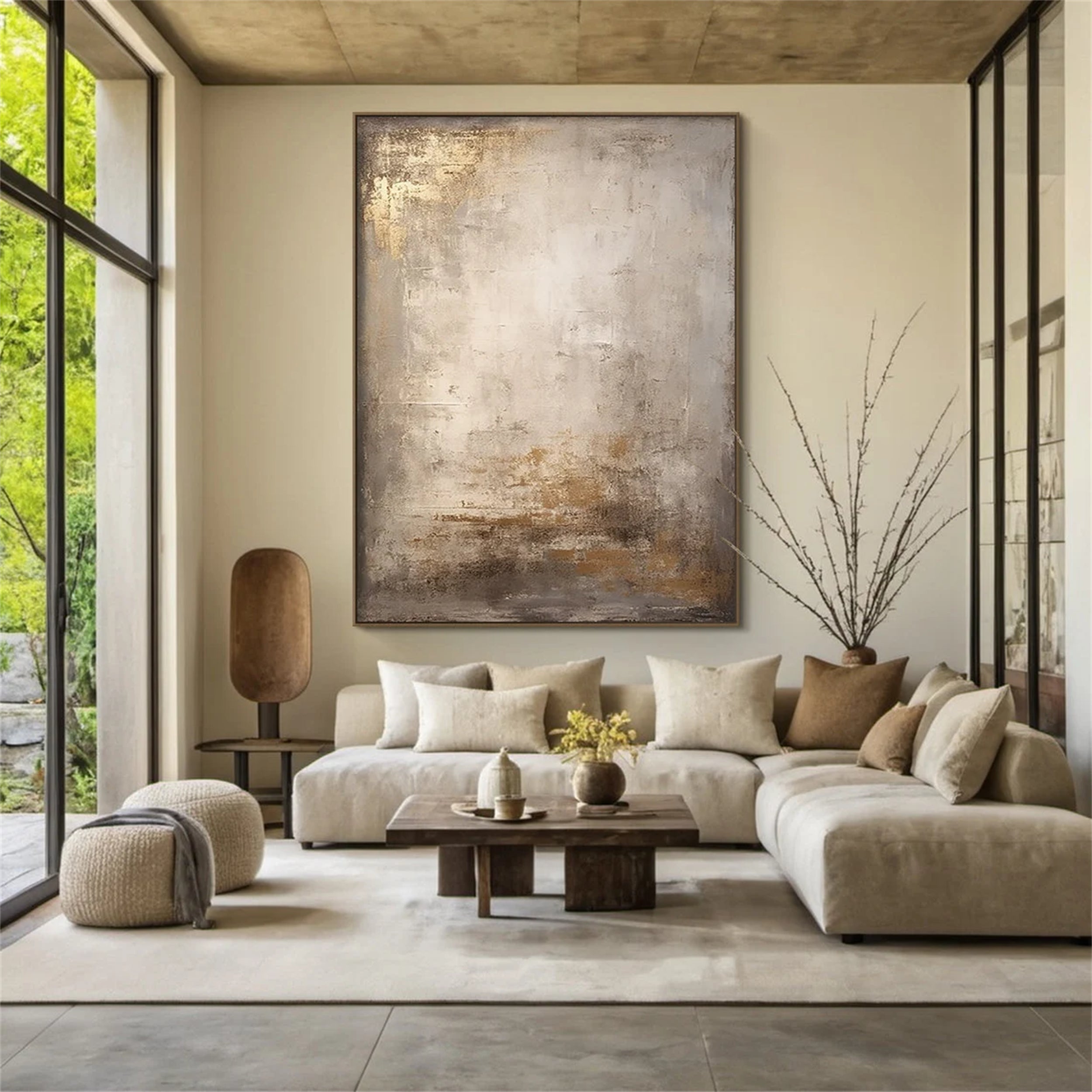 Wabi Sabi Abstract Wall Art #WA113