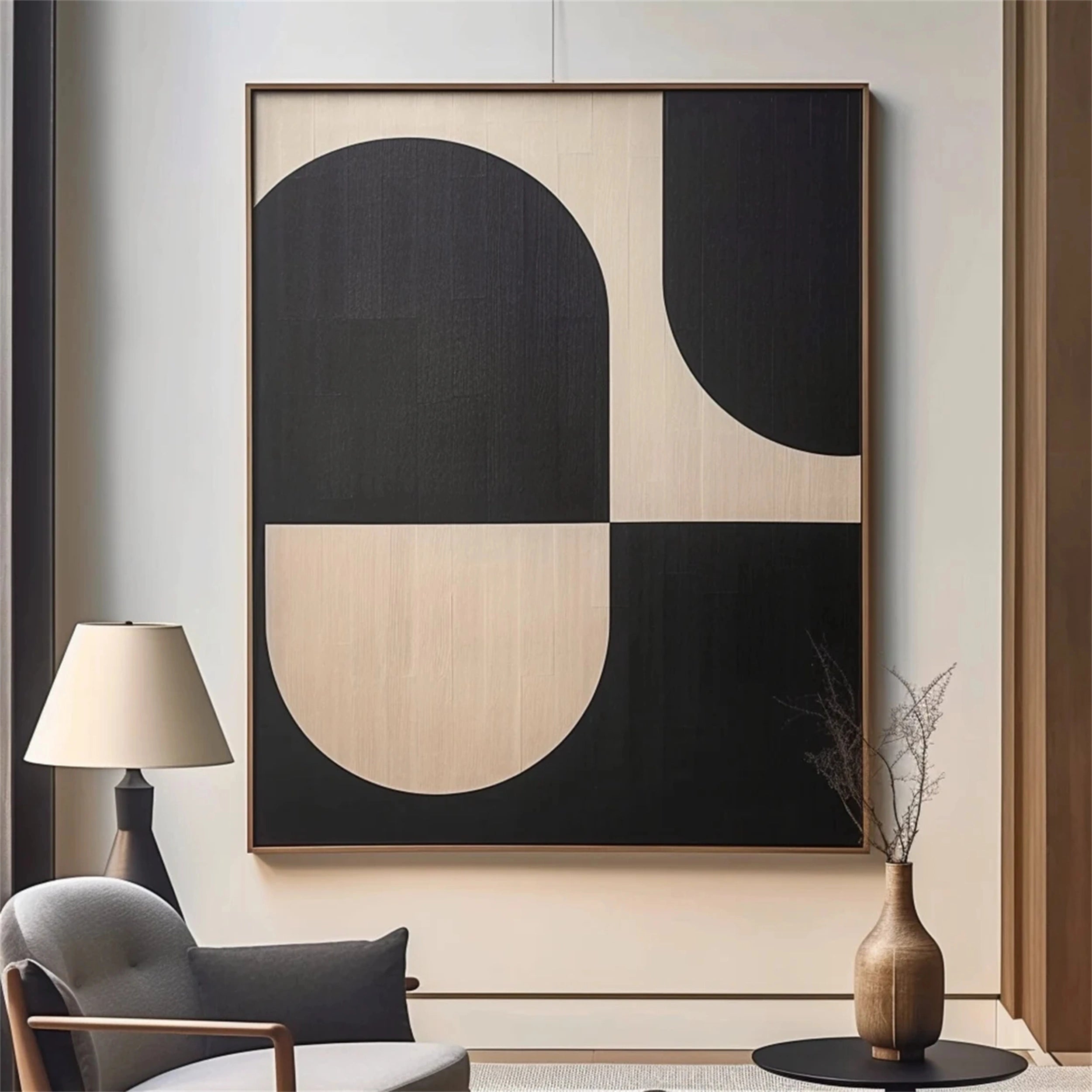 Wabi Sabi Abstract Wall Art #WA125