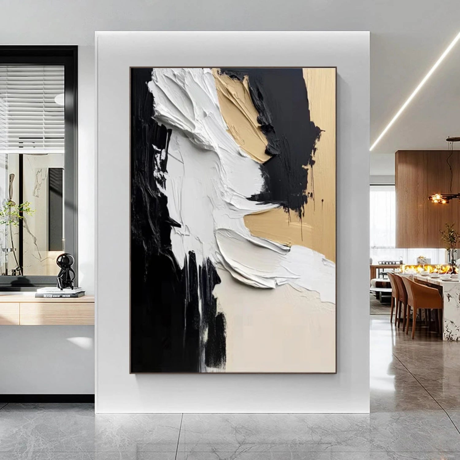 Textured Minimalist Wall Art #WT218