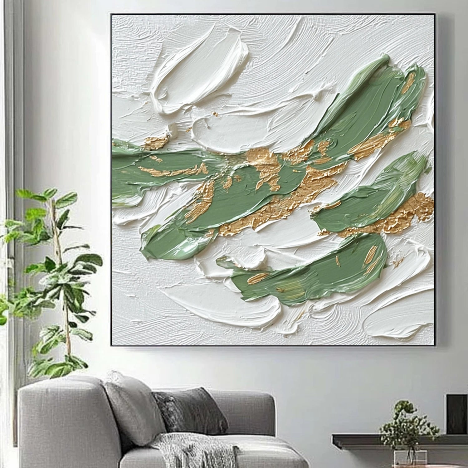 Abstract Textured Wall Art #AW211
