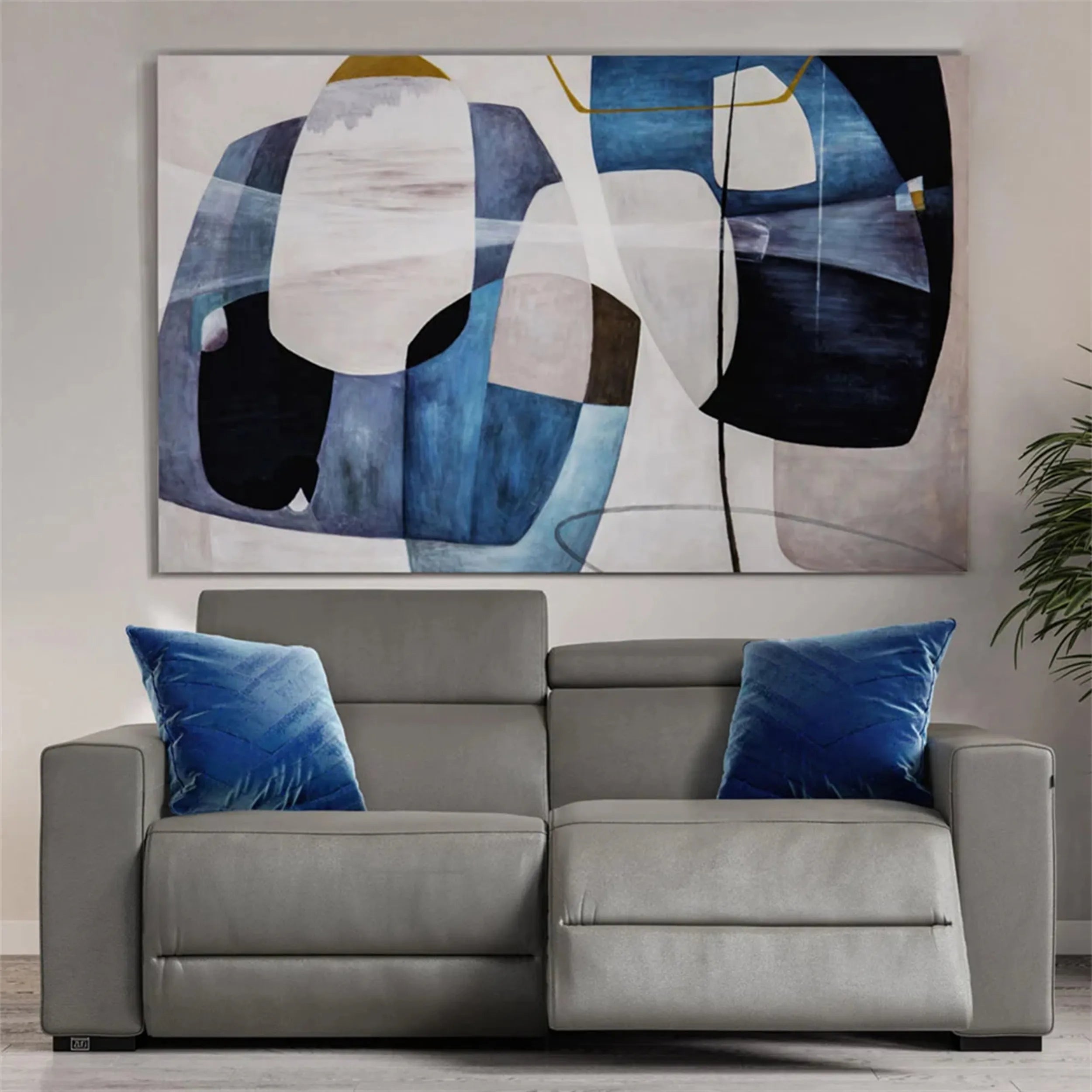 Abstract Texture Wall Art #AW018