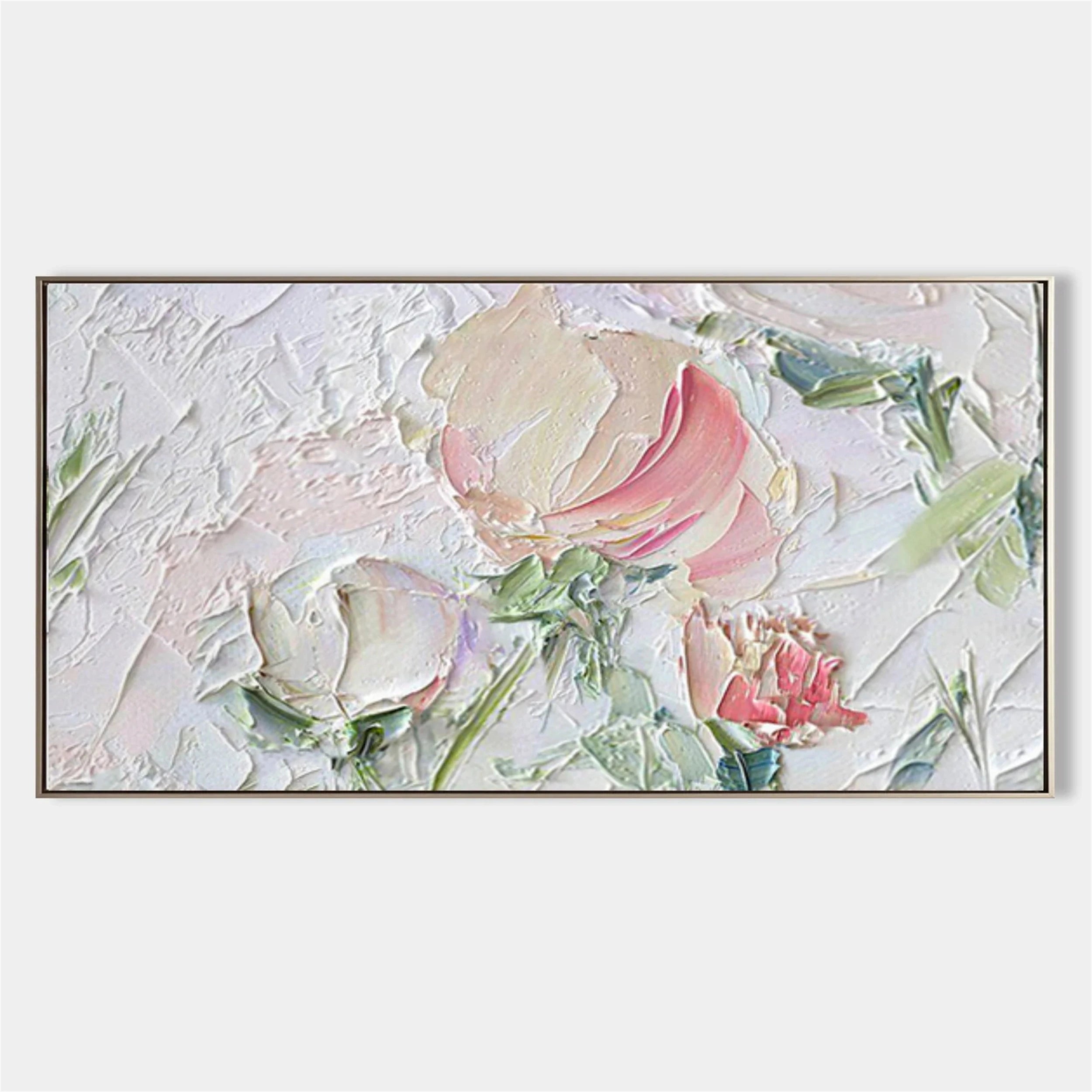 Colorful Tree And Flower Painting #TF002