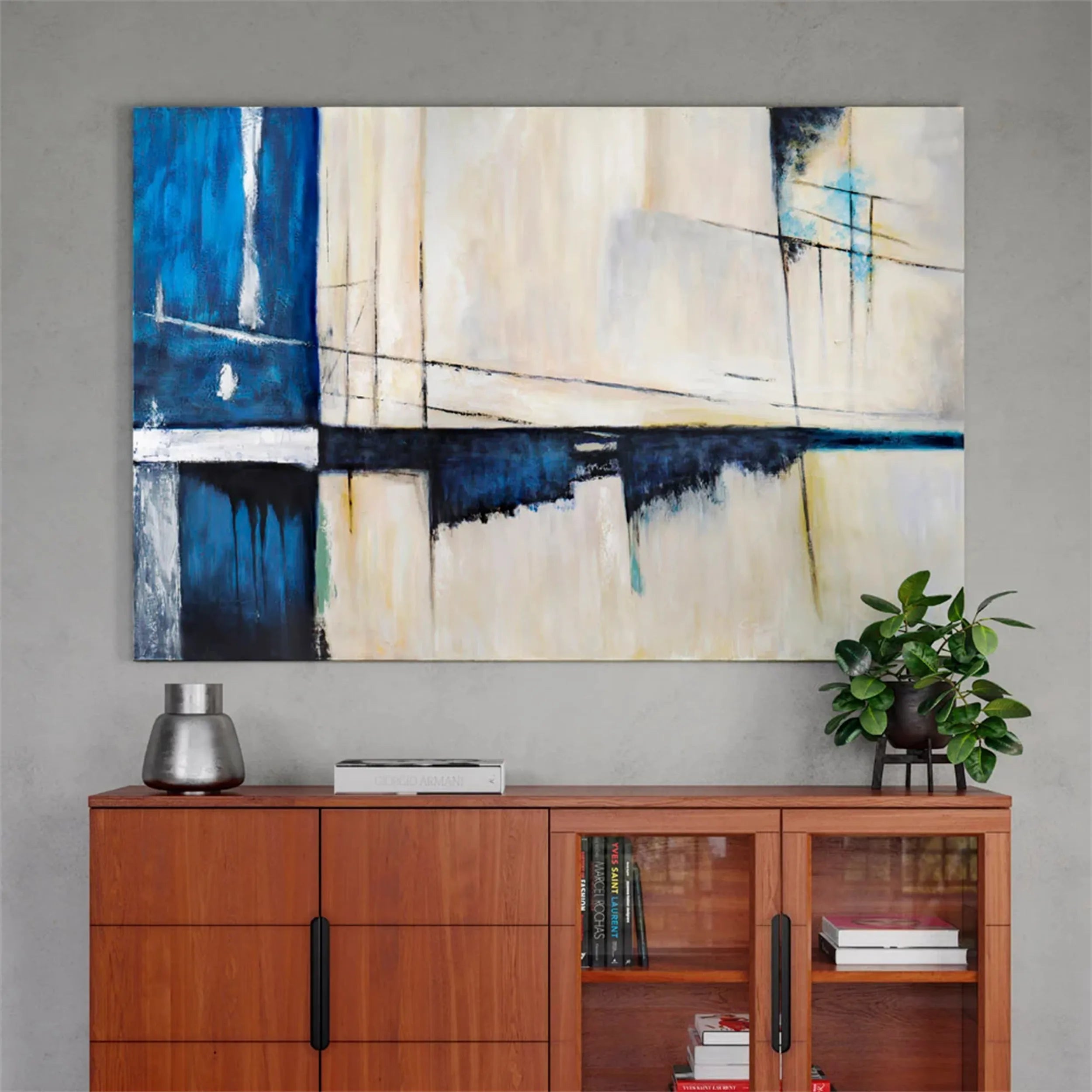 Abstract Texture Wall Art #AW001