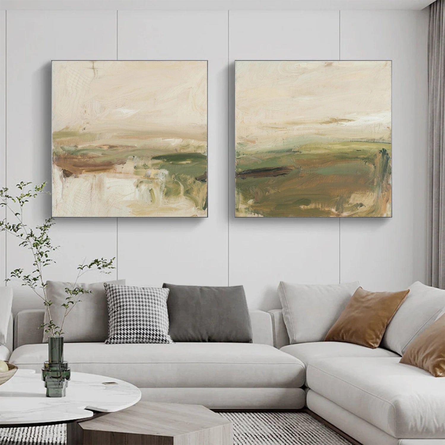 Abstract Wall Art Set of 2 #AW127